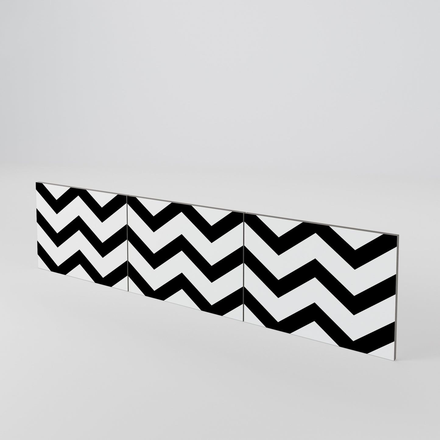 CLASSIC ZIG ZAG Conjunto de 3 Portas para Móvel de TV