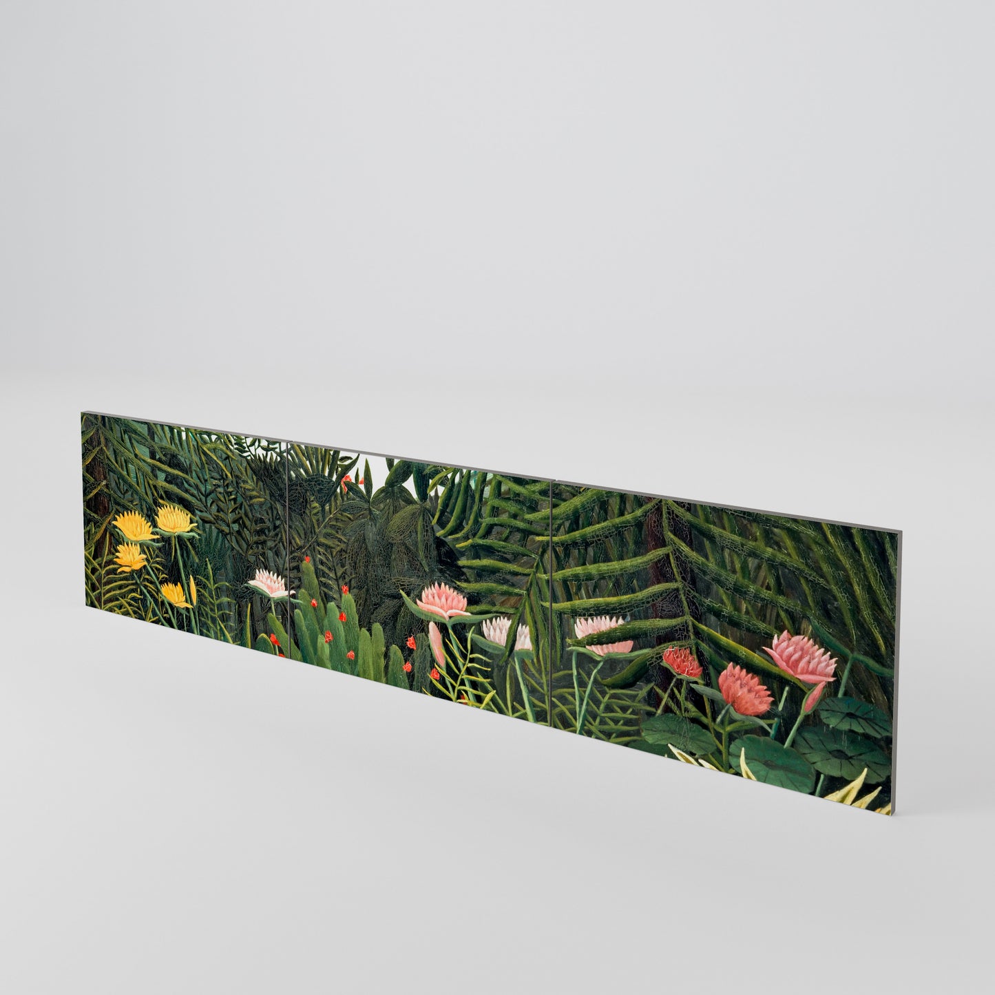 VIRGIN FOREST WITH SUNSET Conjunto de 3 Portas para Móvel de TV