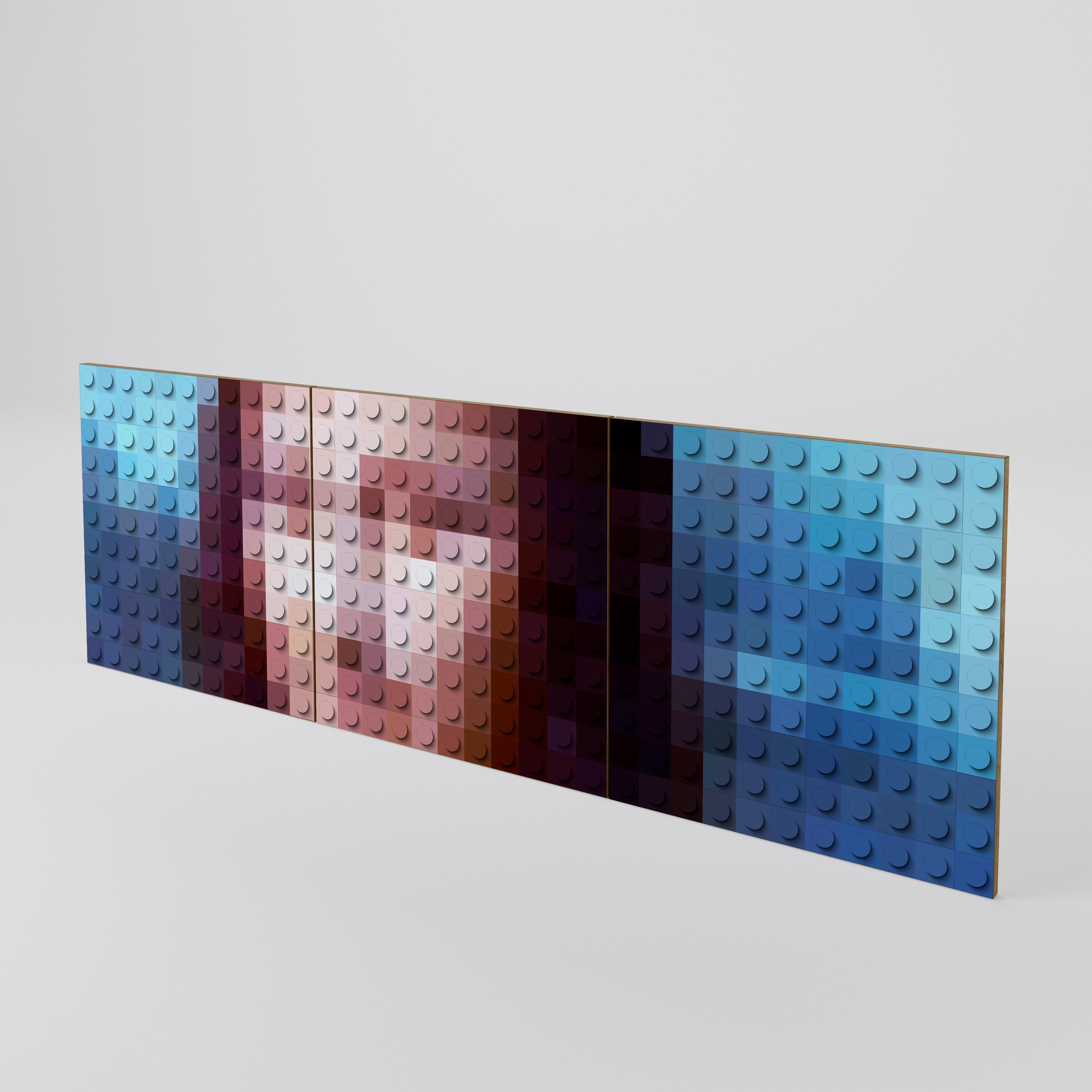 CONSTRUCTIVE ART Conjunto de 3 Portas para Aparador