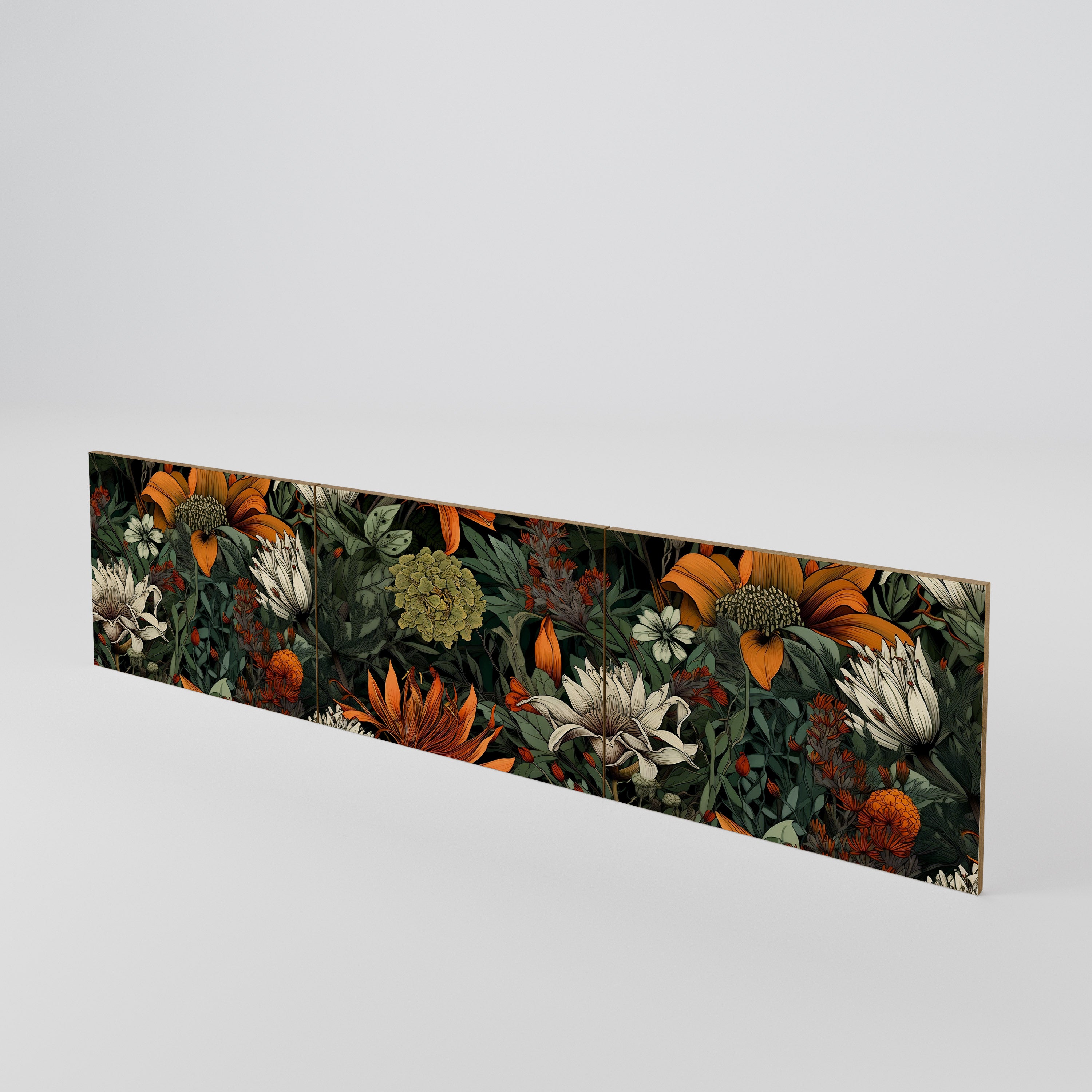 MIDNIGHT SPROUT 3-Piece TV Cabinet Door Set