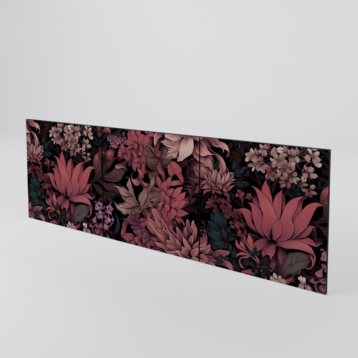 FLORAL WHISPER Conjunto de 3 Portas para Aparador
