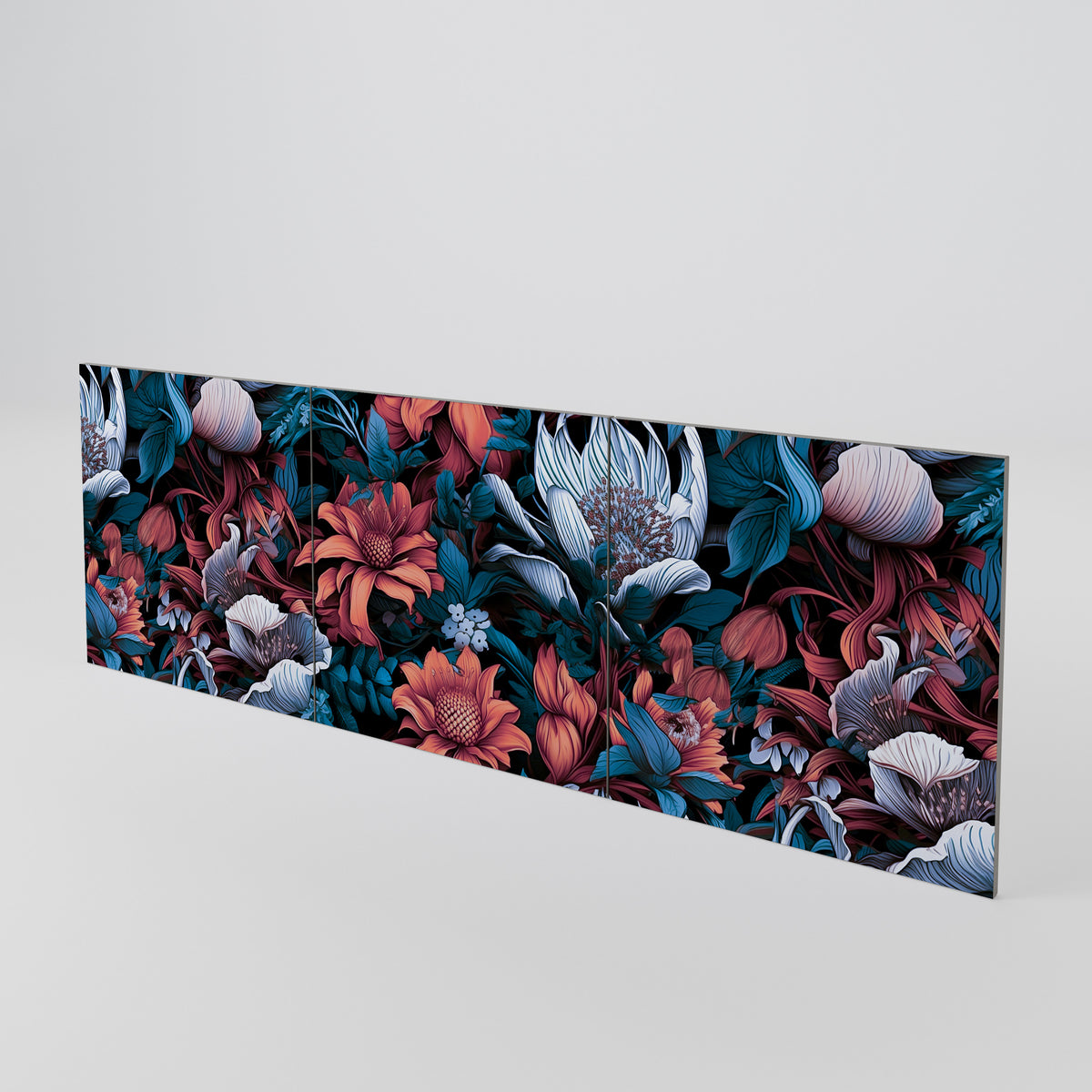 ETHEREAL BLOSSOMS Conjunto de 3 Portas para Aparador