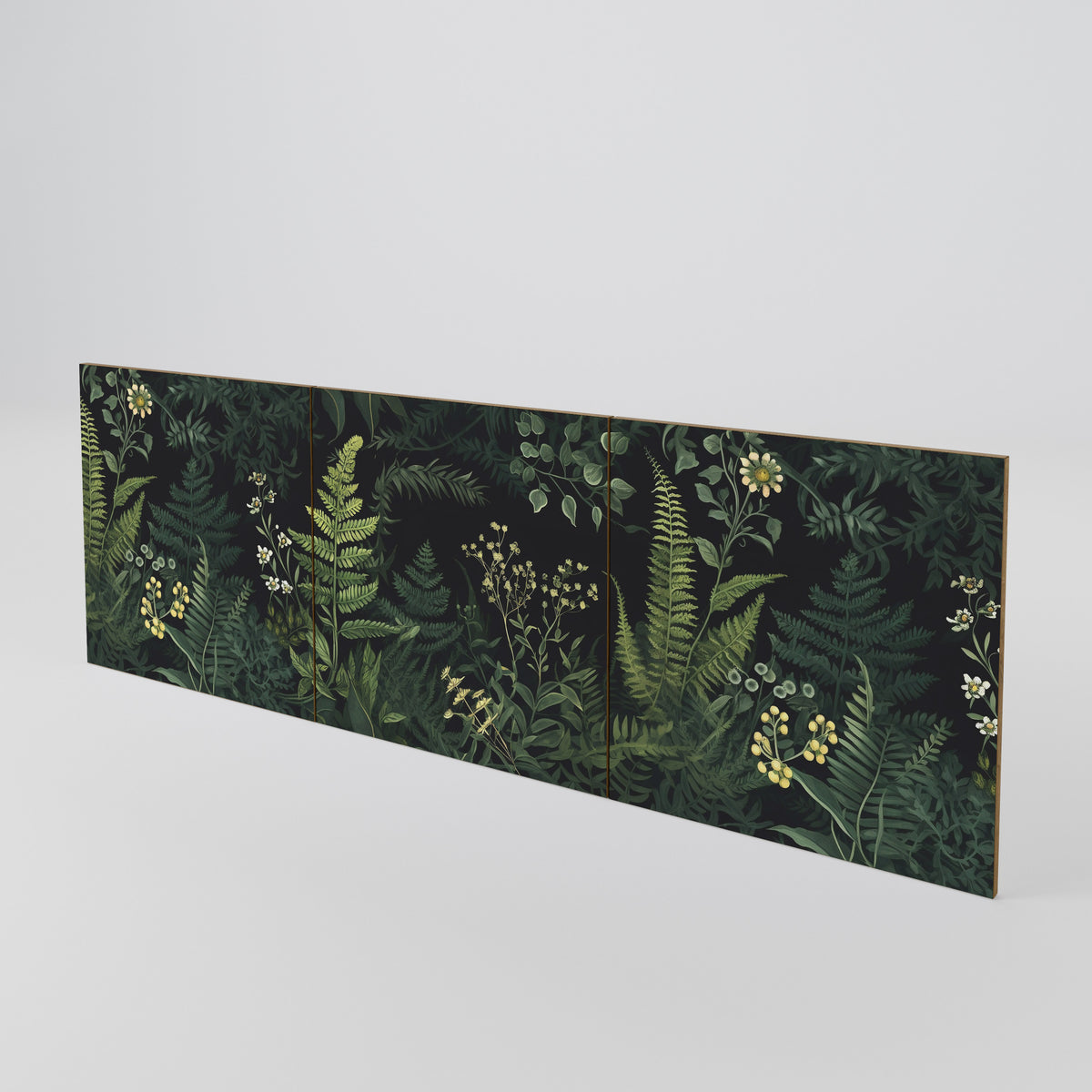 FERN FLOWERS Conjunto de 3 Portas para Aparador