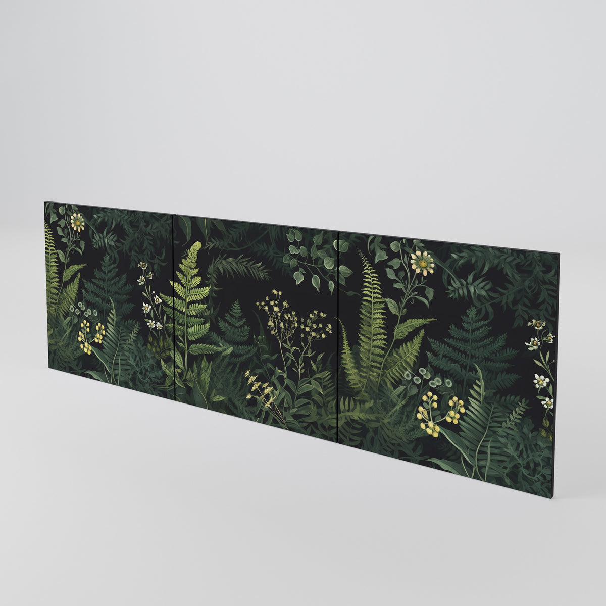 FERN FLOWERS Conjunto de 3 Portas para Aparador