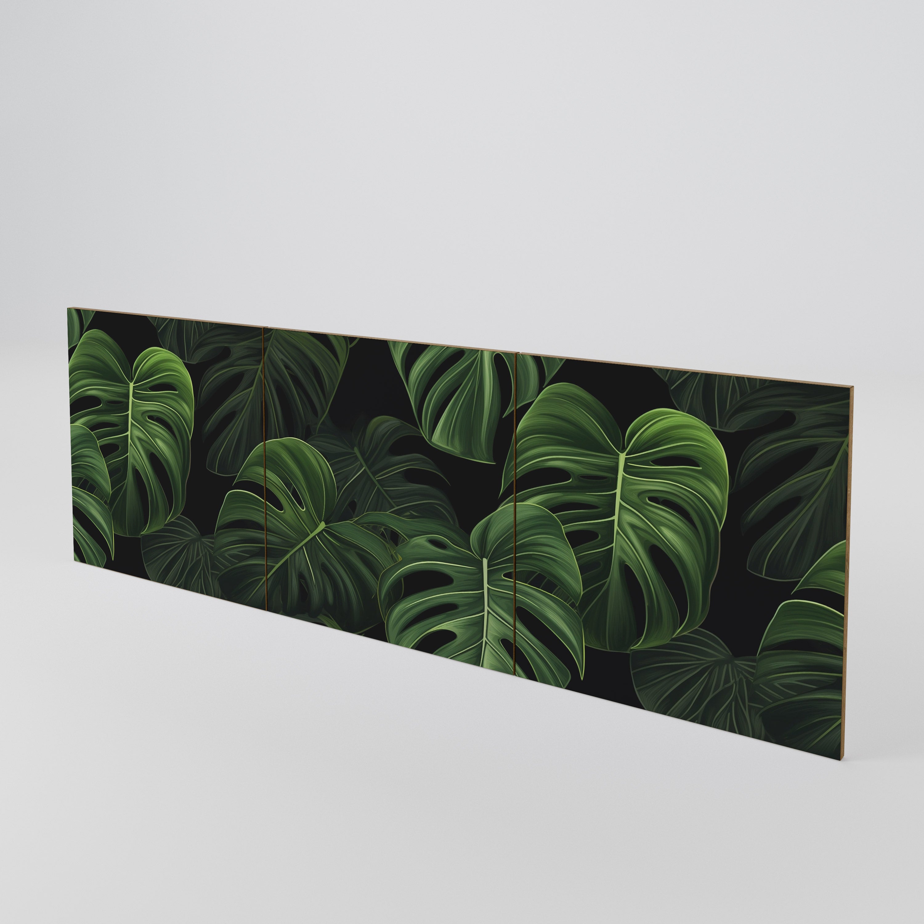 INFINITE MONSTERA Conjunto de 3 Portas para Aparador
