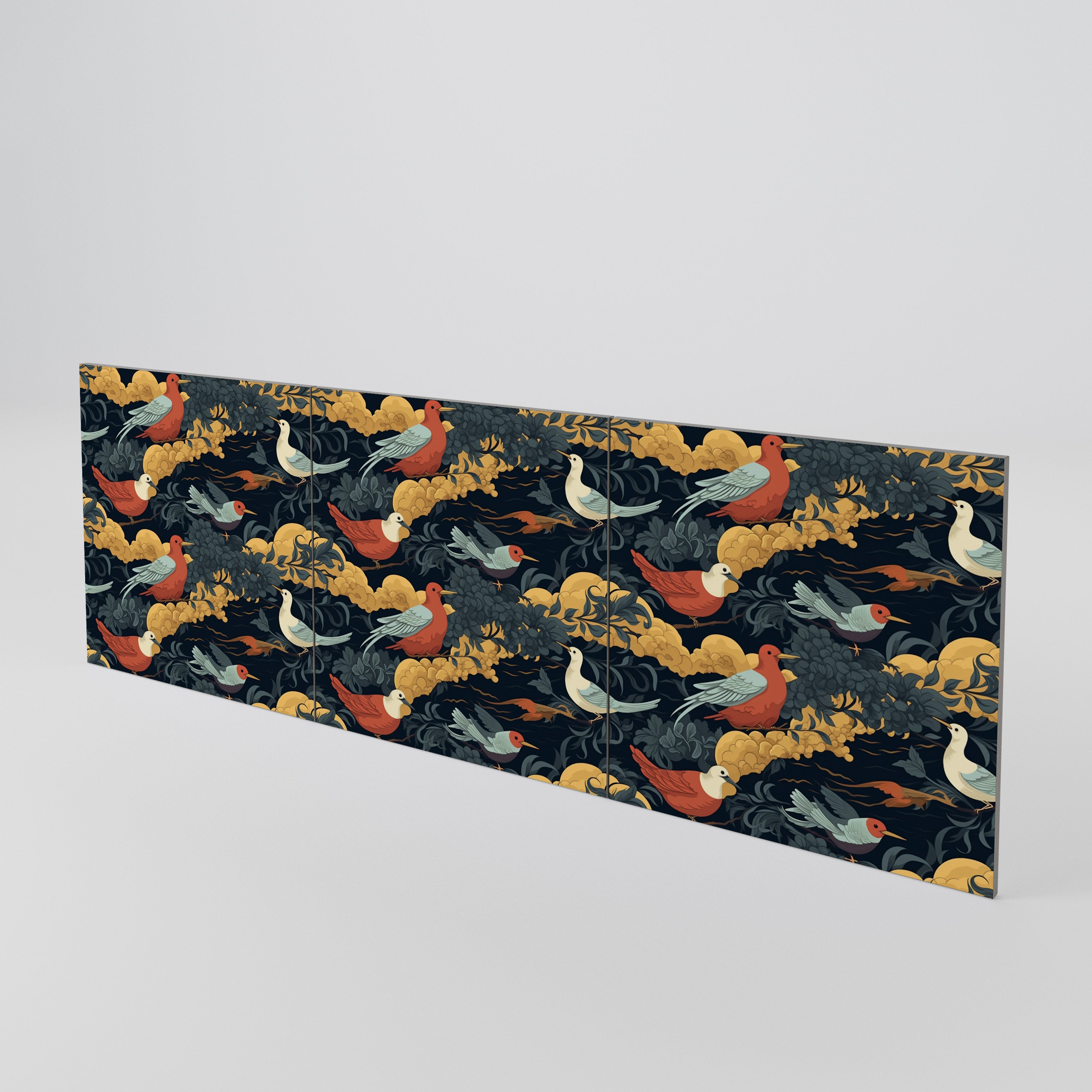 FOWLY DAZE Conjunto de 3 Portas para Aparador