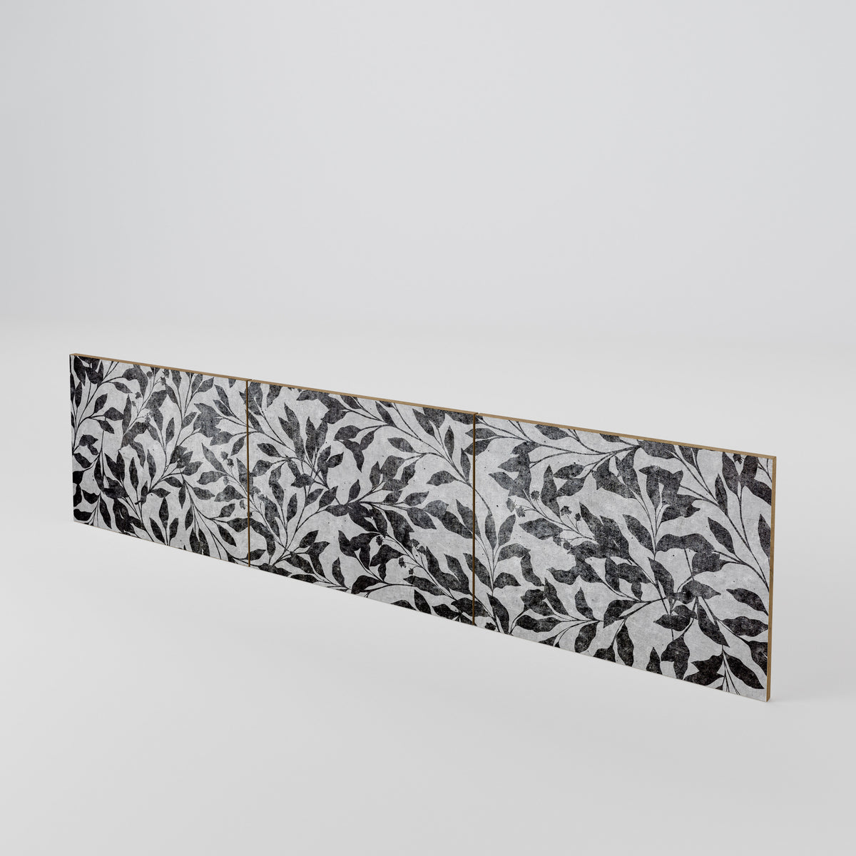 CHARCOAL SPROUT 3-Piece TV Cabinet Door Set