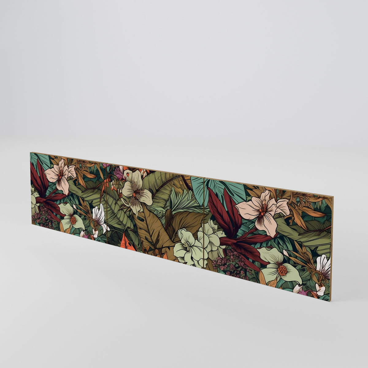 BOTANICAL EMERGENCE Conjunto de 3 Portas para Móvel de TV