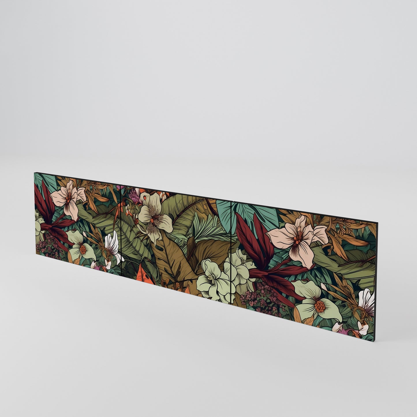 BOTANICAL EMERGENCE 3-Piece TV Cabinet Door Set