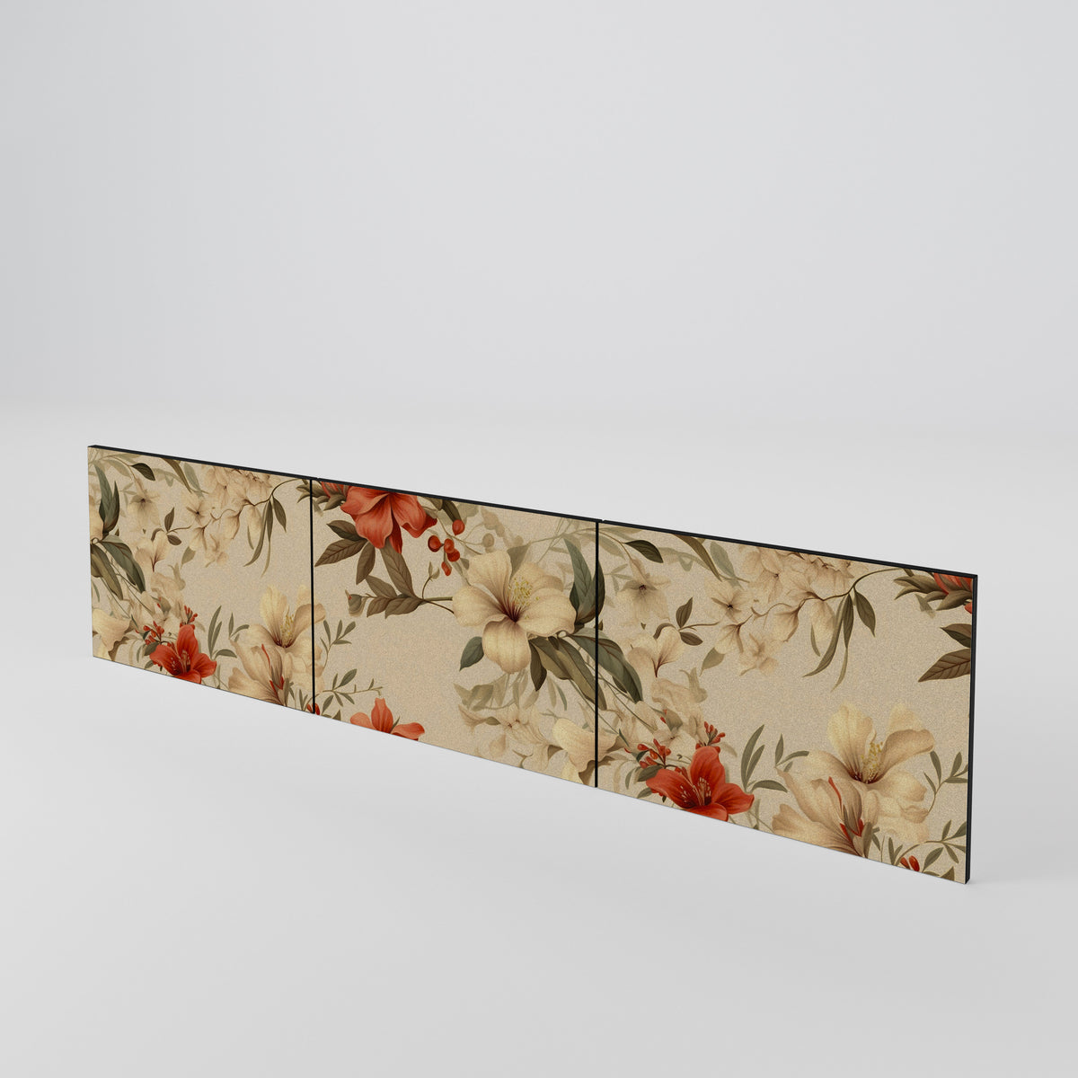 BLOOMING HARMONY Conjunto de 3 Portas para Móvel de TV