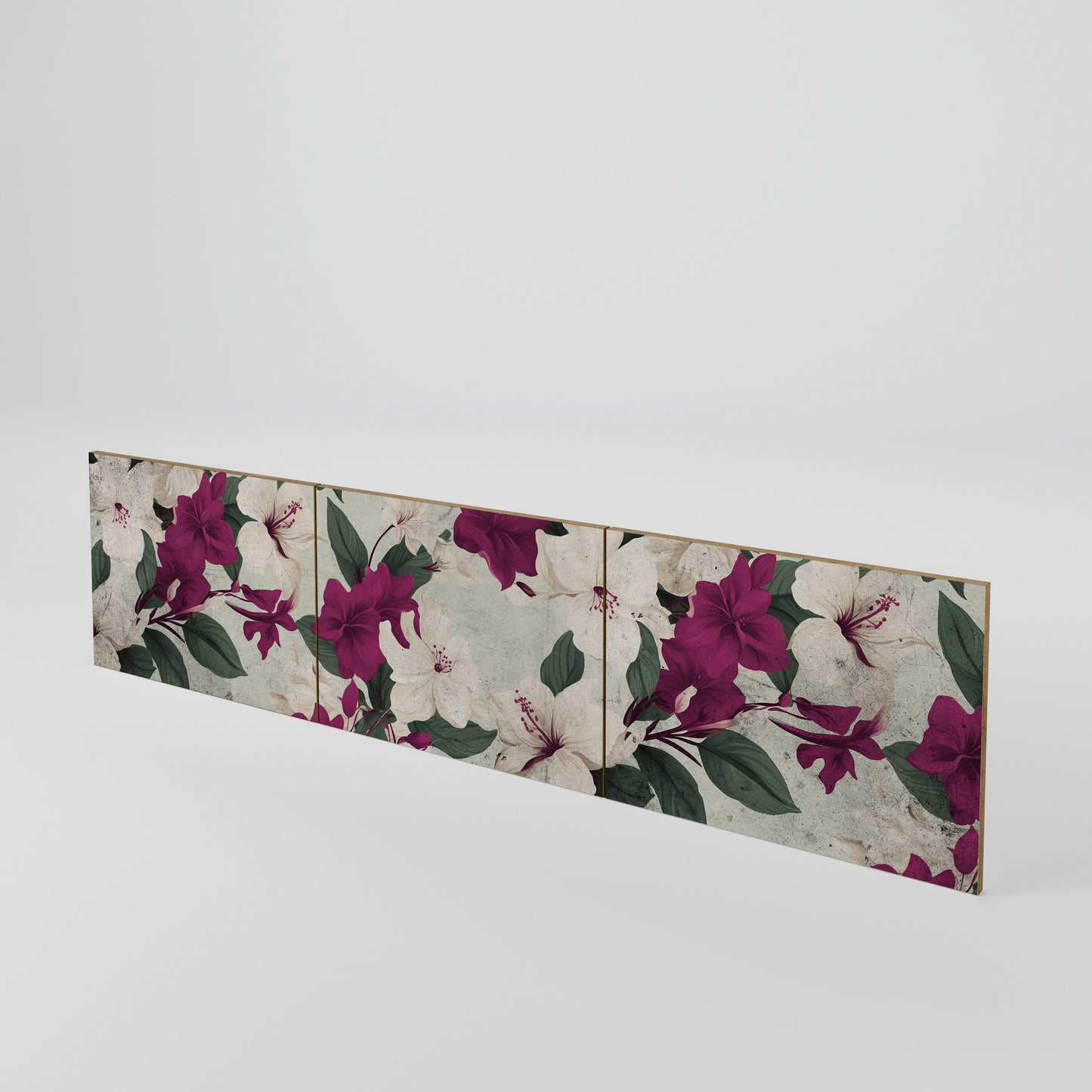FLOWERET DREAM Conjunto de 3 Portas para Móvel de TV