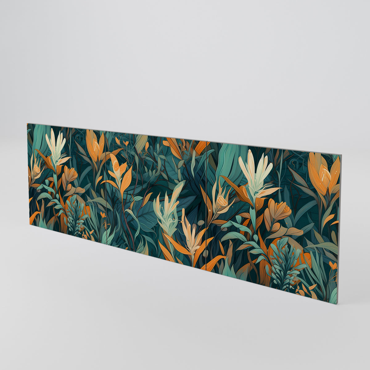 FLORAL SERENITY Conjunto de 3 Portas para Aparador