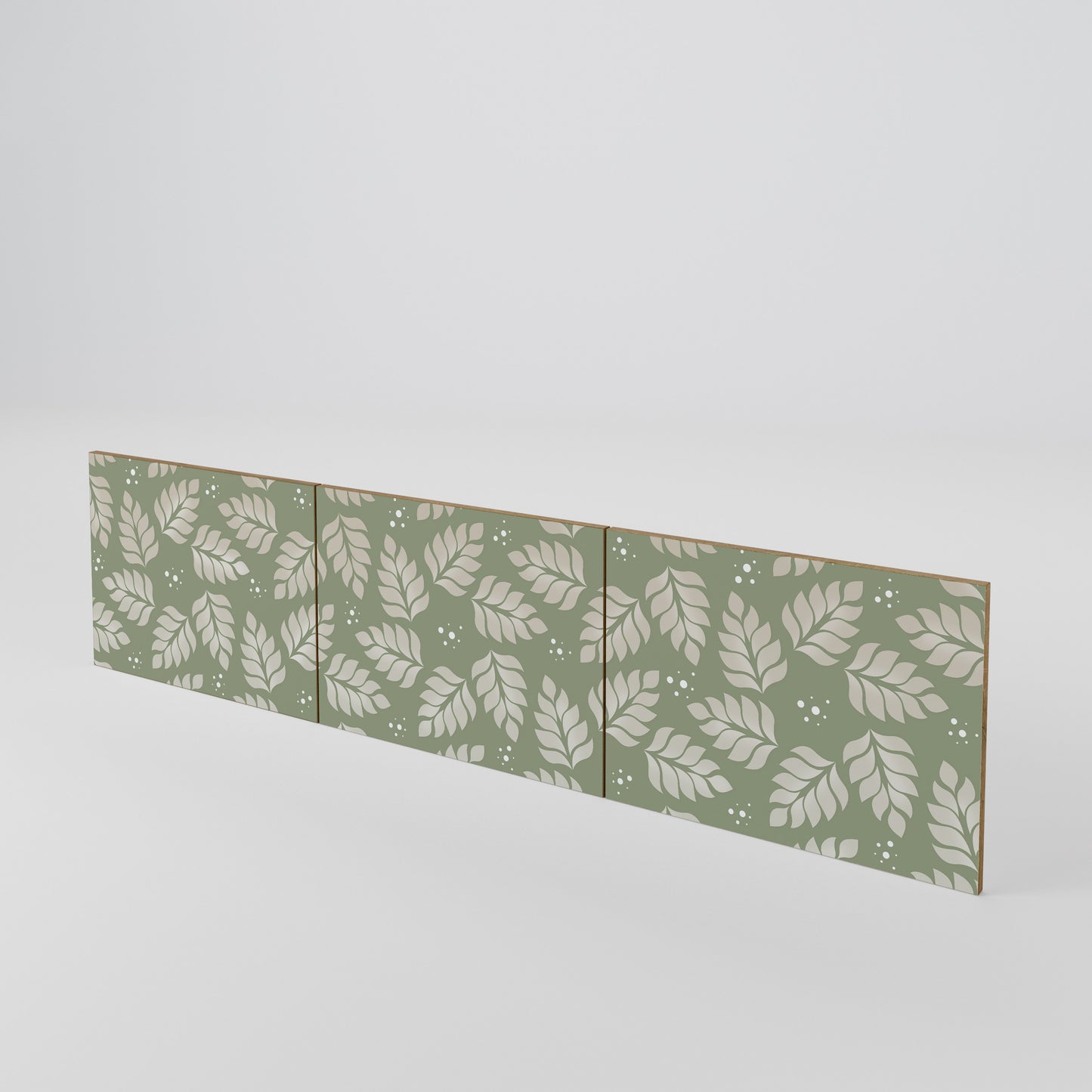 LEAVES ON GREEN Conjunto de 3 Portas para Móvel de TV