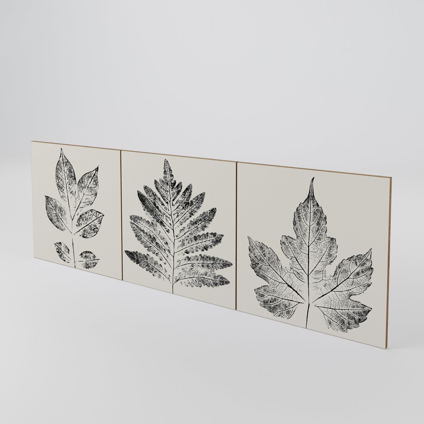 LEAFY STAMPS Conjunto de 3 Portas para Aparador