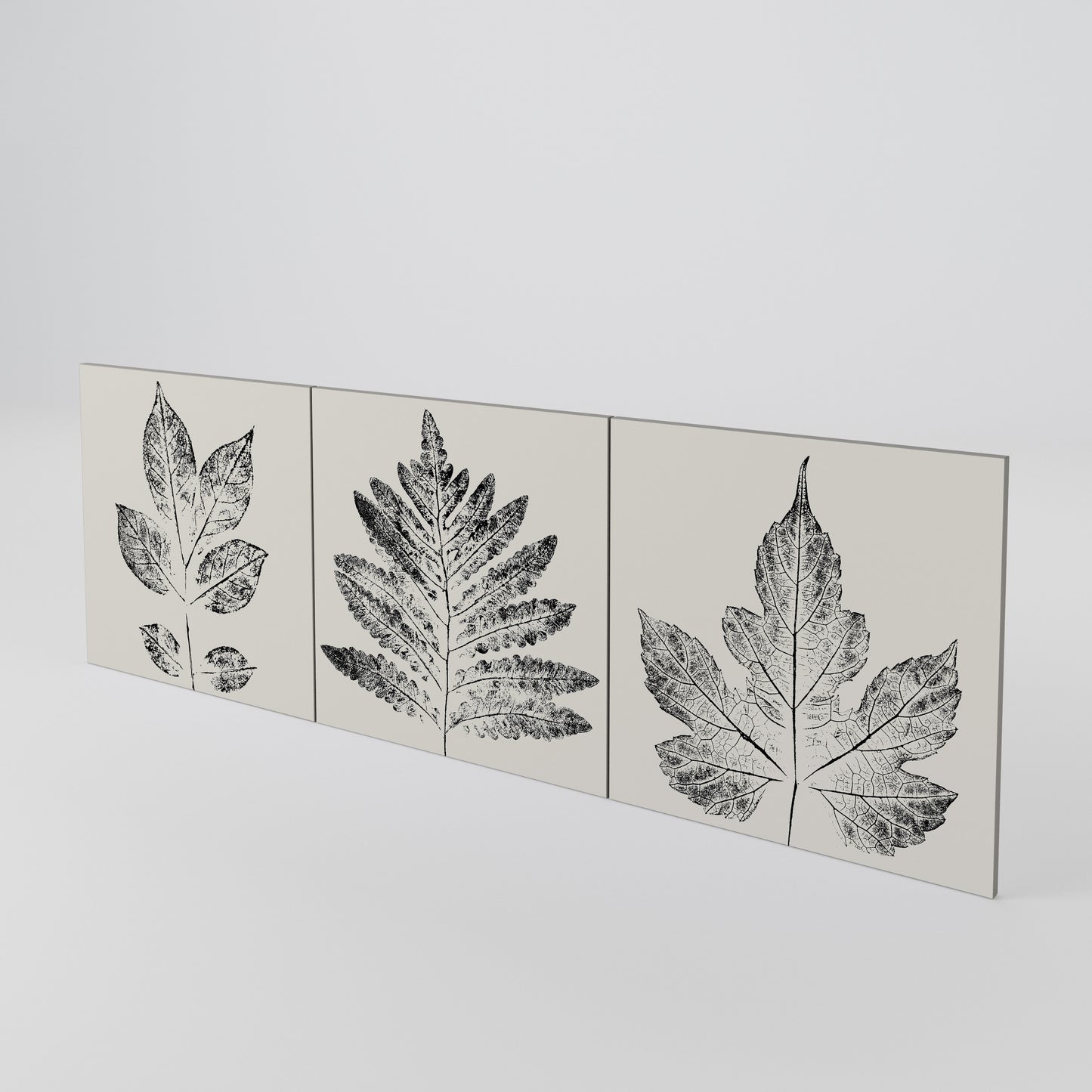 LEAFY STAMPS Conjunto de 3 Portas para Aparador