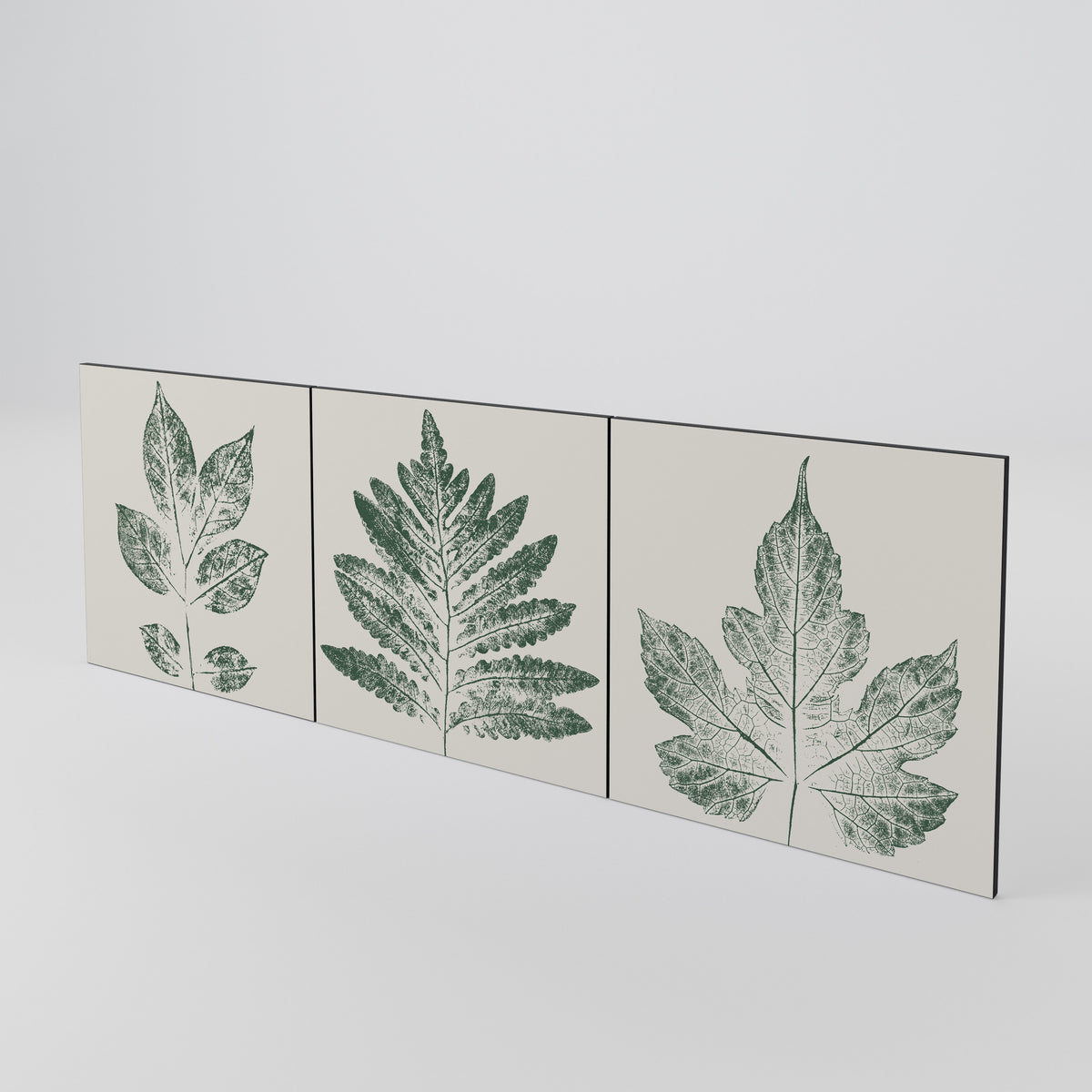 GREEN LEAFY STAMPS Conjunto de 3 Portas para Aparador