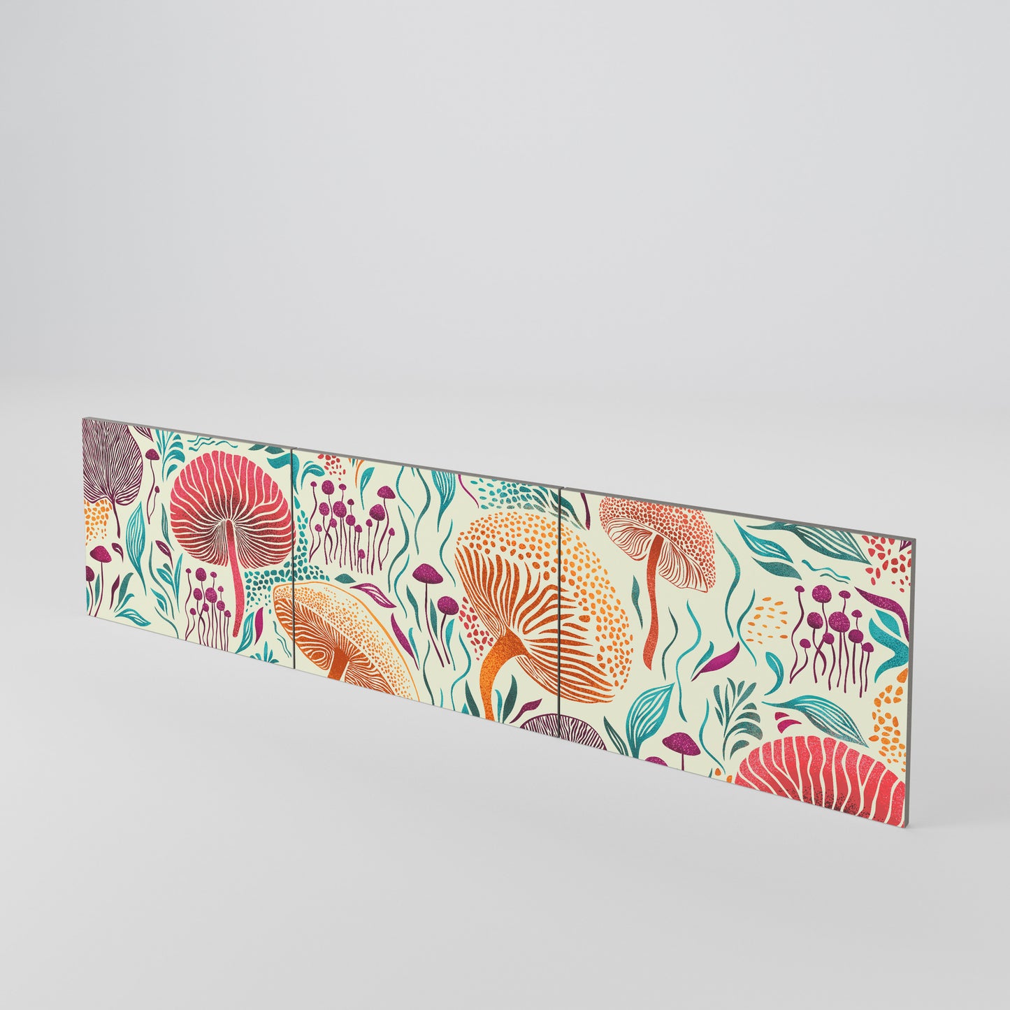 FUNGUS FANTASY Conjunto de 3 Portas para Móvel de TV