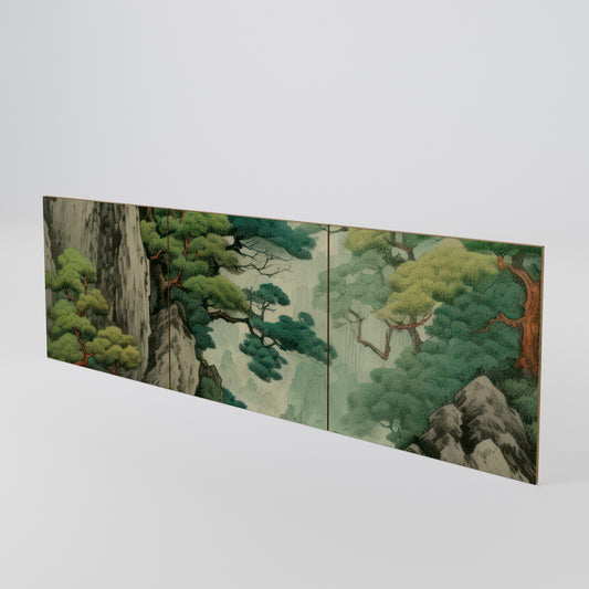 VERDURE ABYSS Conjunto de 3 Portas para Aparador
