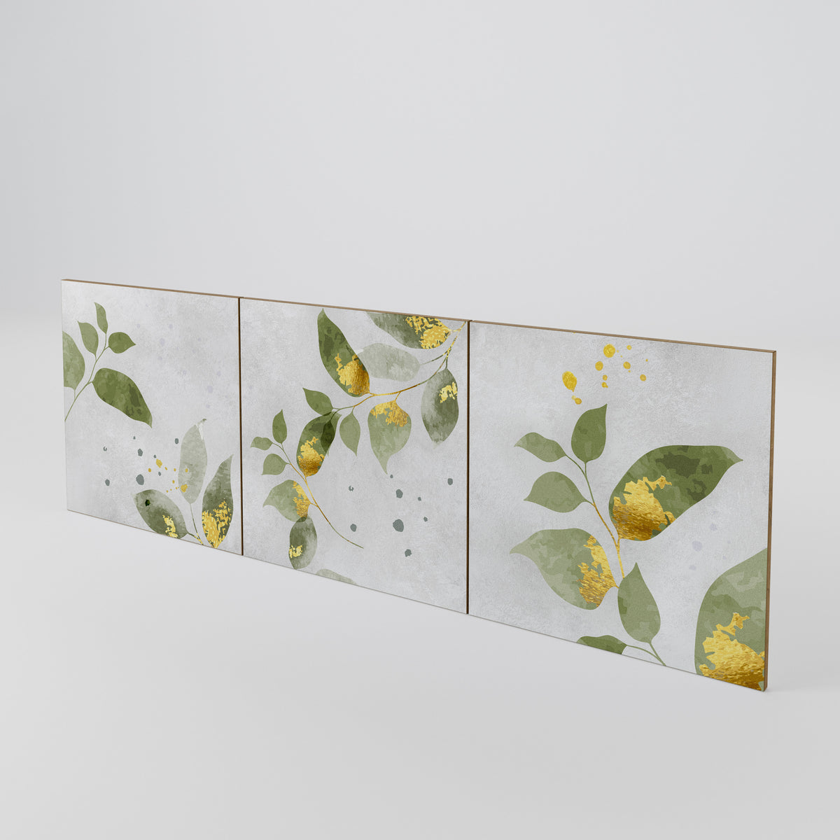ELEGANT BOTANICS Conjunto de 3 Portas para Aparador