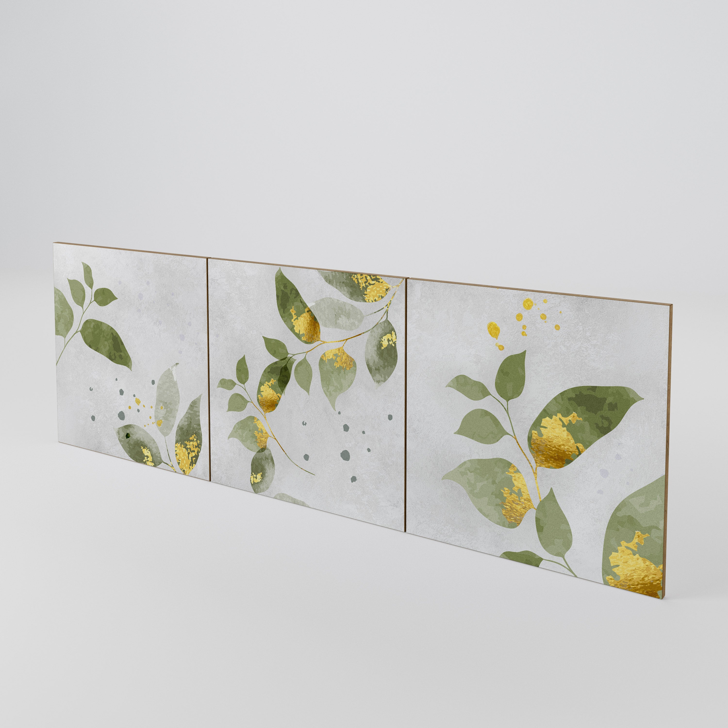 ELEGANT BOTANICS Conjunto de 3 Portas para Aparador