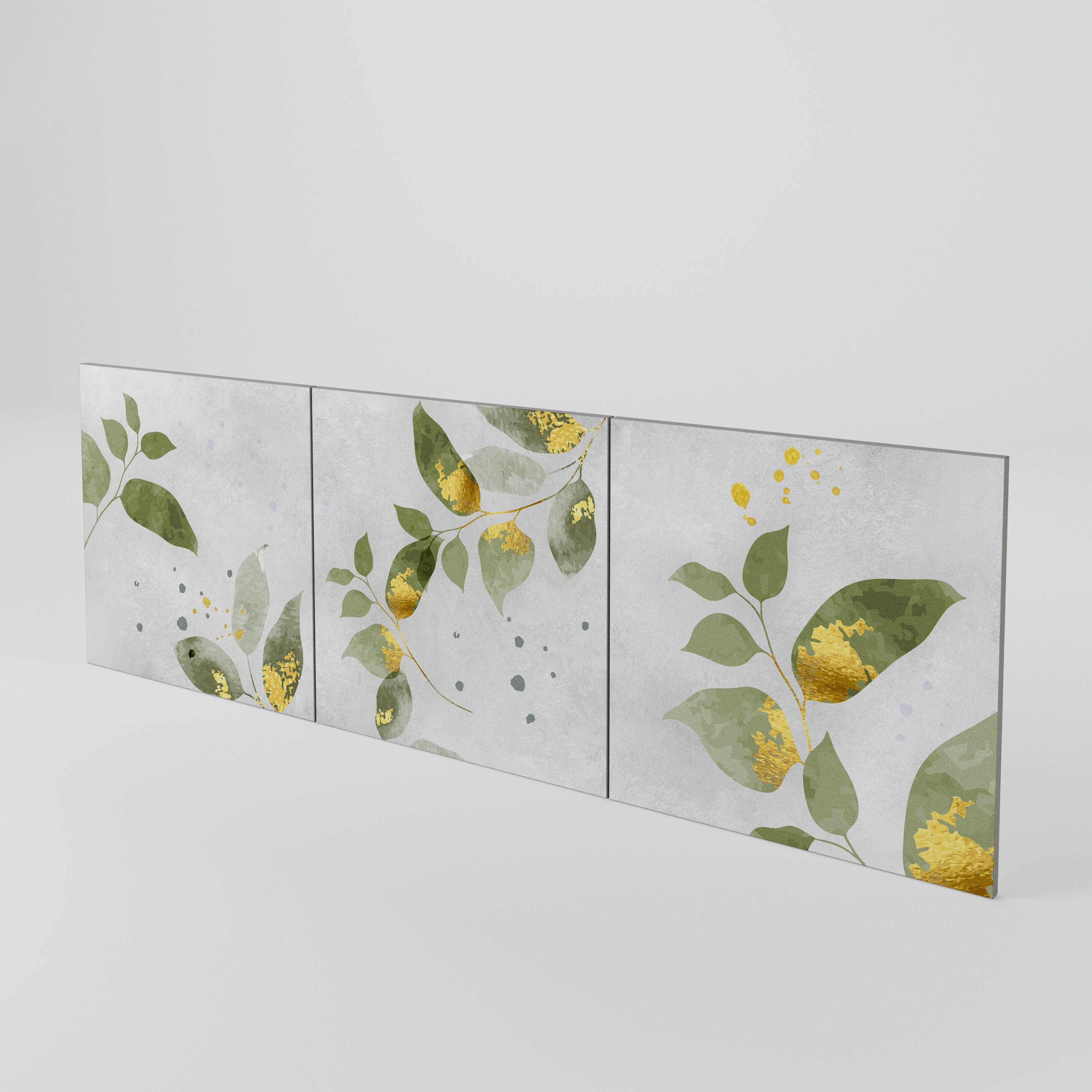 ELEGANT BOTANICS Conjunto de 3 Portas para Aparador