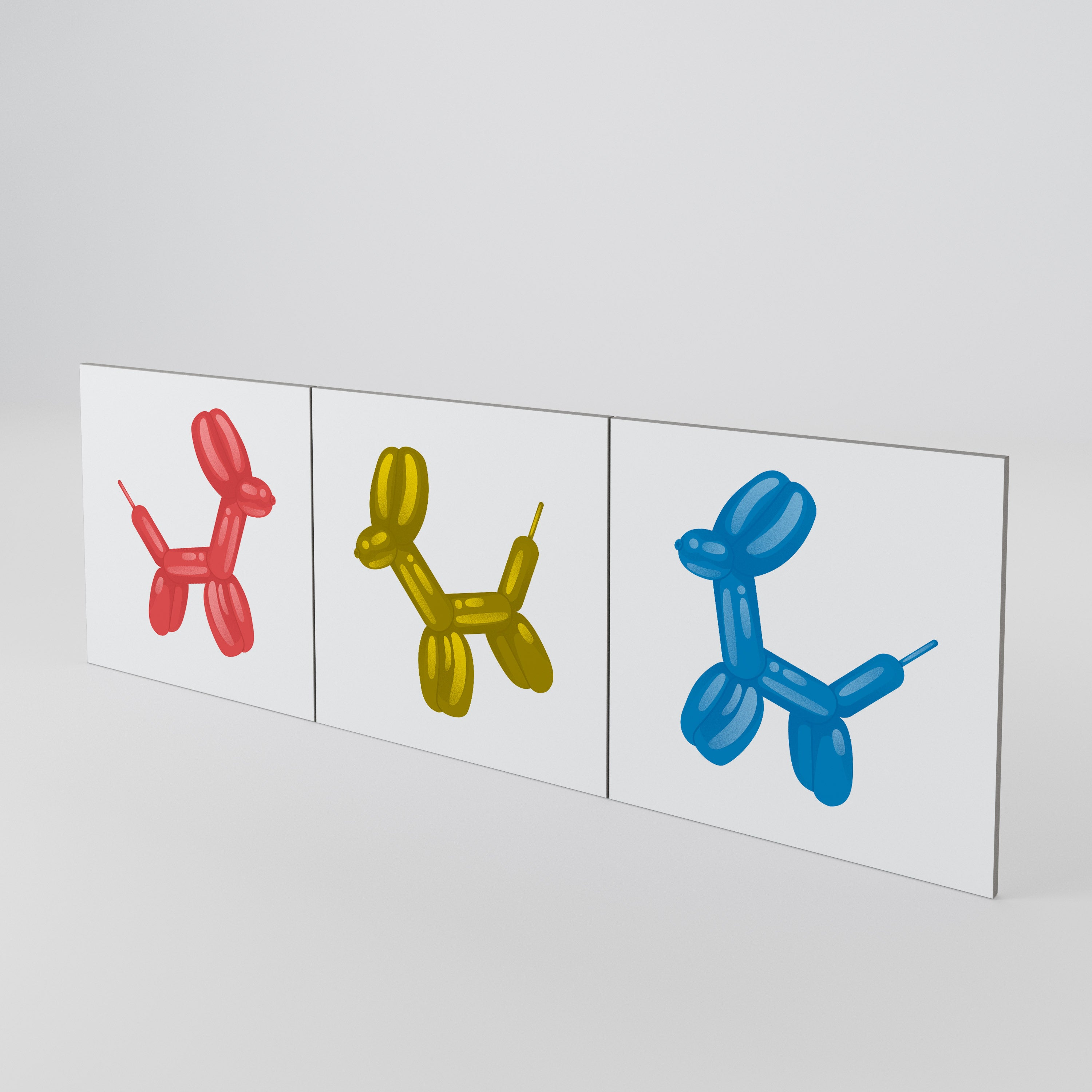 CHILDHOOD MEMORY Conjunto de 3 Portas para Aparador