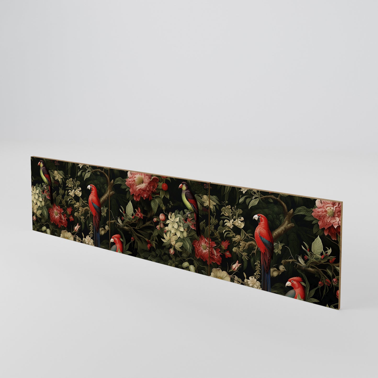 AVIAN GREENERY Conjunto de 3 Portas para Móvel de TV