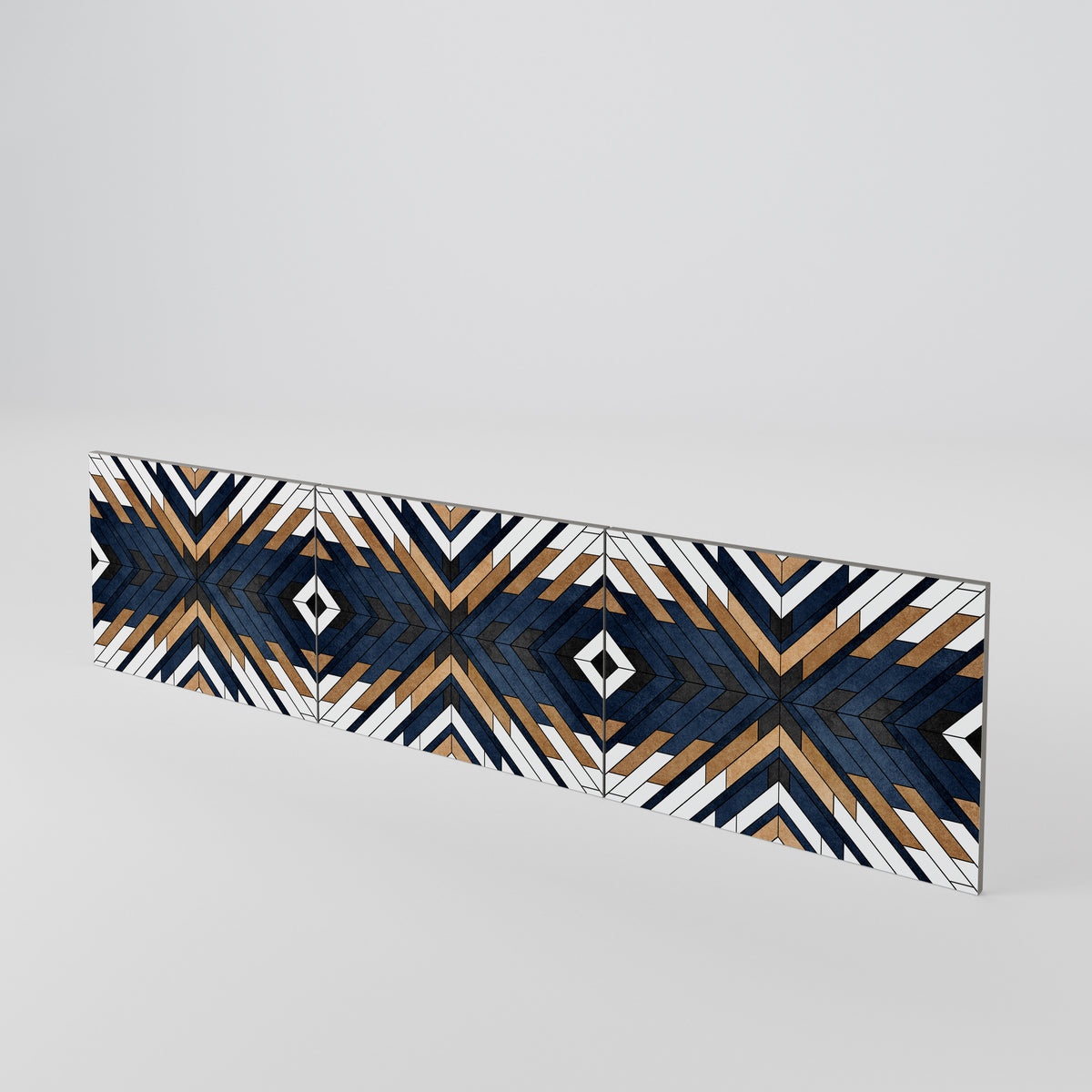 ARTFUL GEOMETRY Conjunto de 3 Portas para Móvel de TV