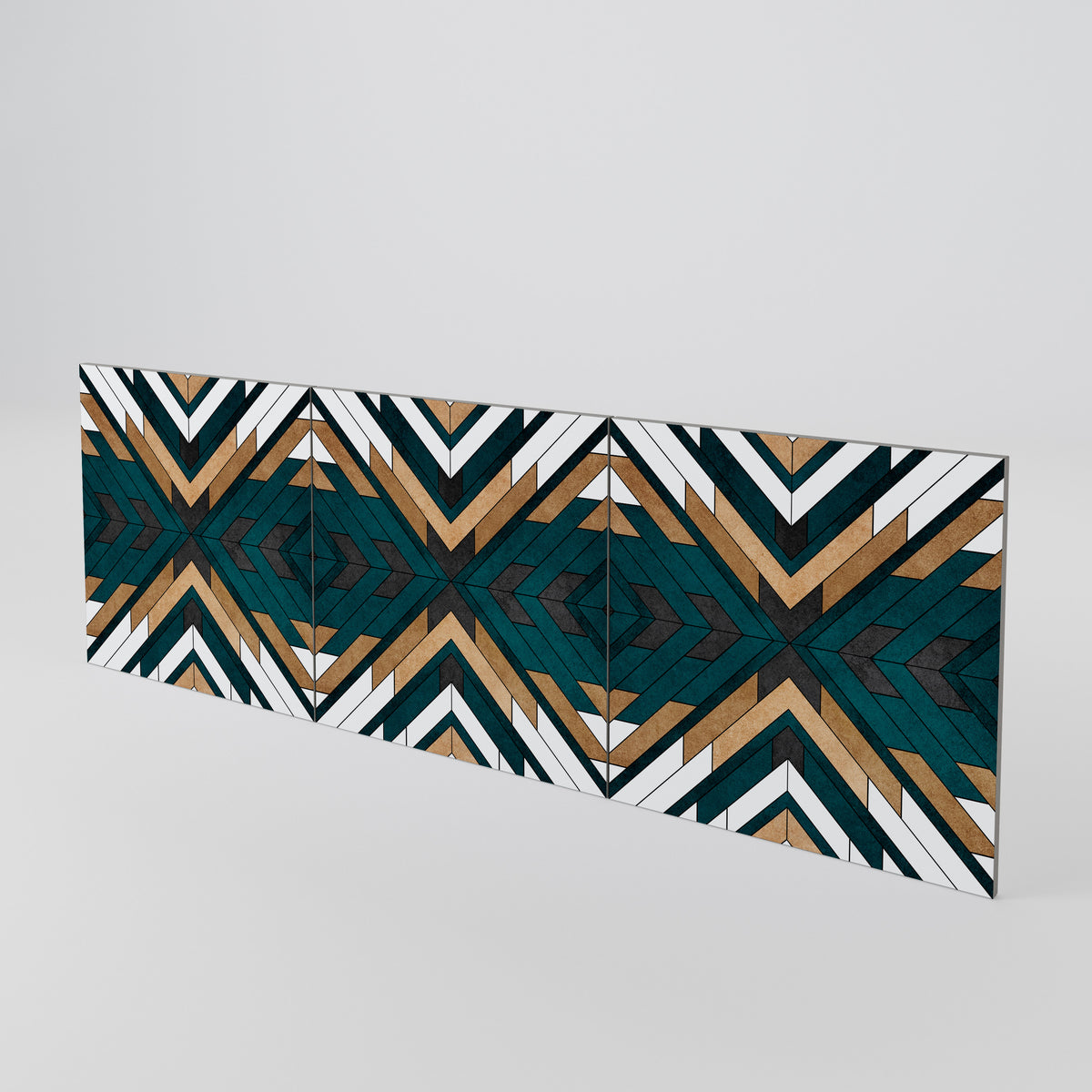 ARTISTIC GEOMETRY 3-Piece Sideboard Door Set