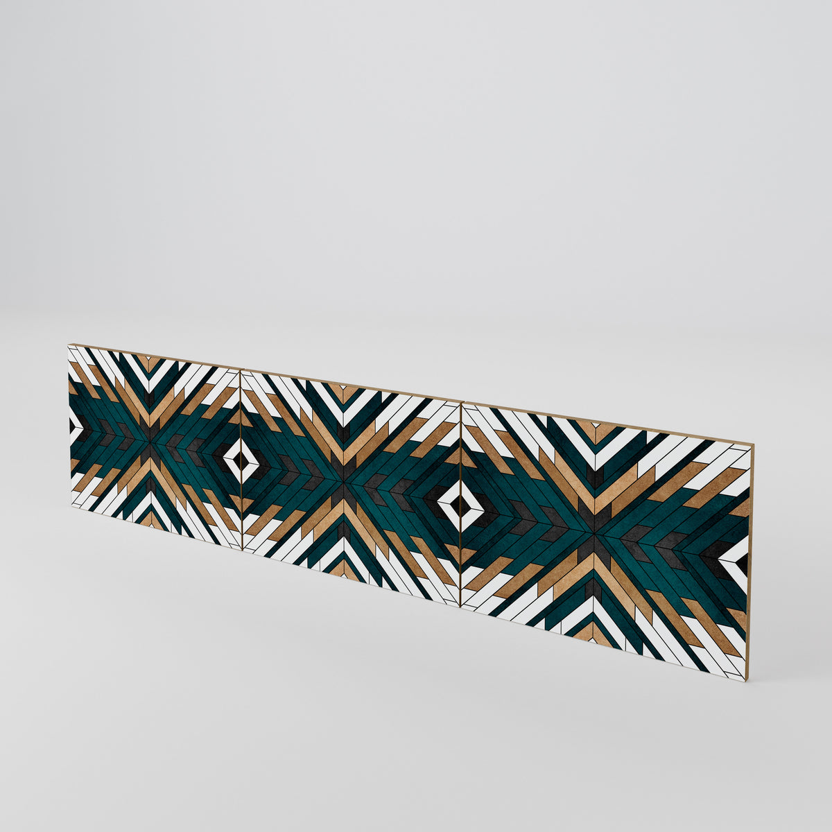 ARTISTIC GEOMETRY Conjunto de 3 Portas para Móvel de TV