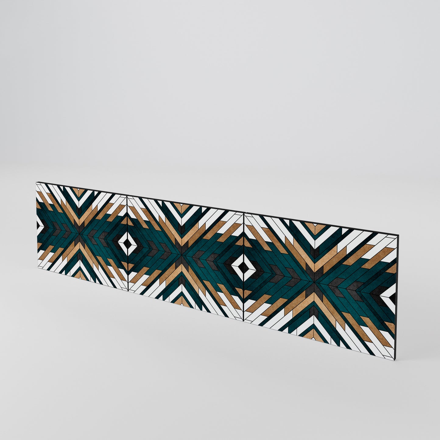 ARTISTIC GEOMETRY Conjunto de 3 Portas para Móvel de TV
