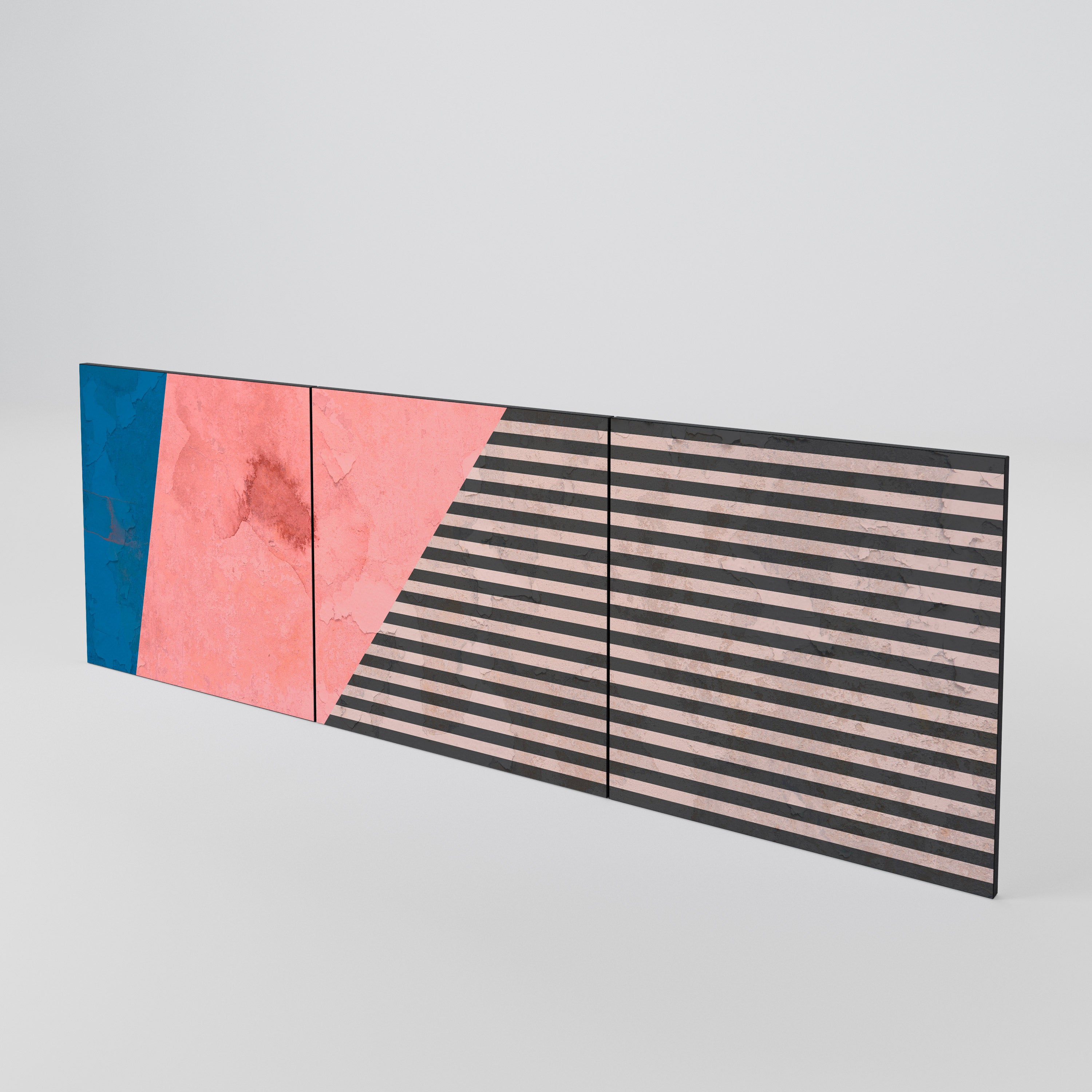 GLAMOROUS STRIPE Conjunto de 3 Portas para Aparador