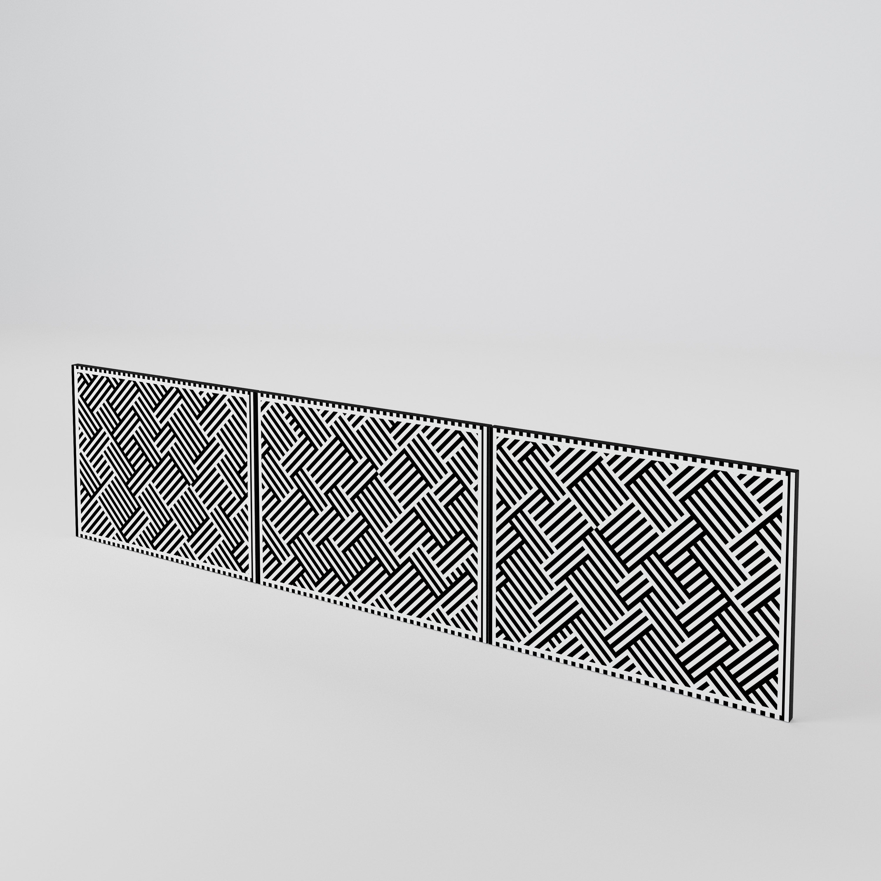 TEMPORARY SEQUENCE Conjunto de 3 Portas para Móvel de TV