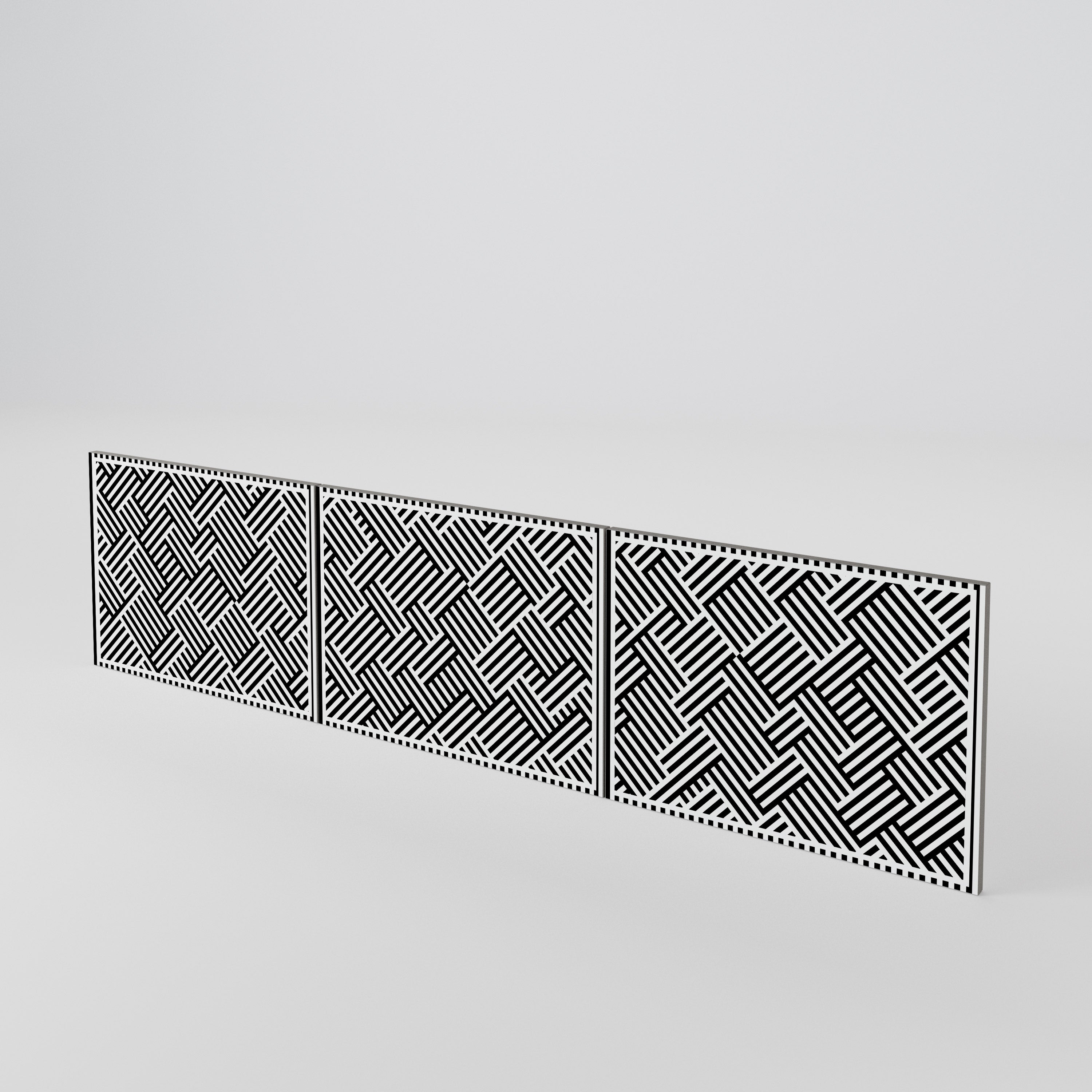 TEMPORARY SEQUENCE Conjunto de 3 Portas para Móvel de TV