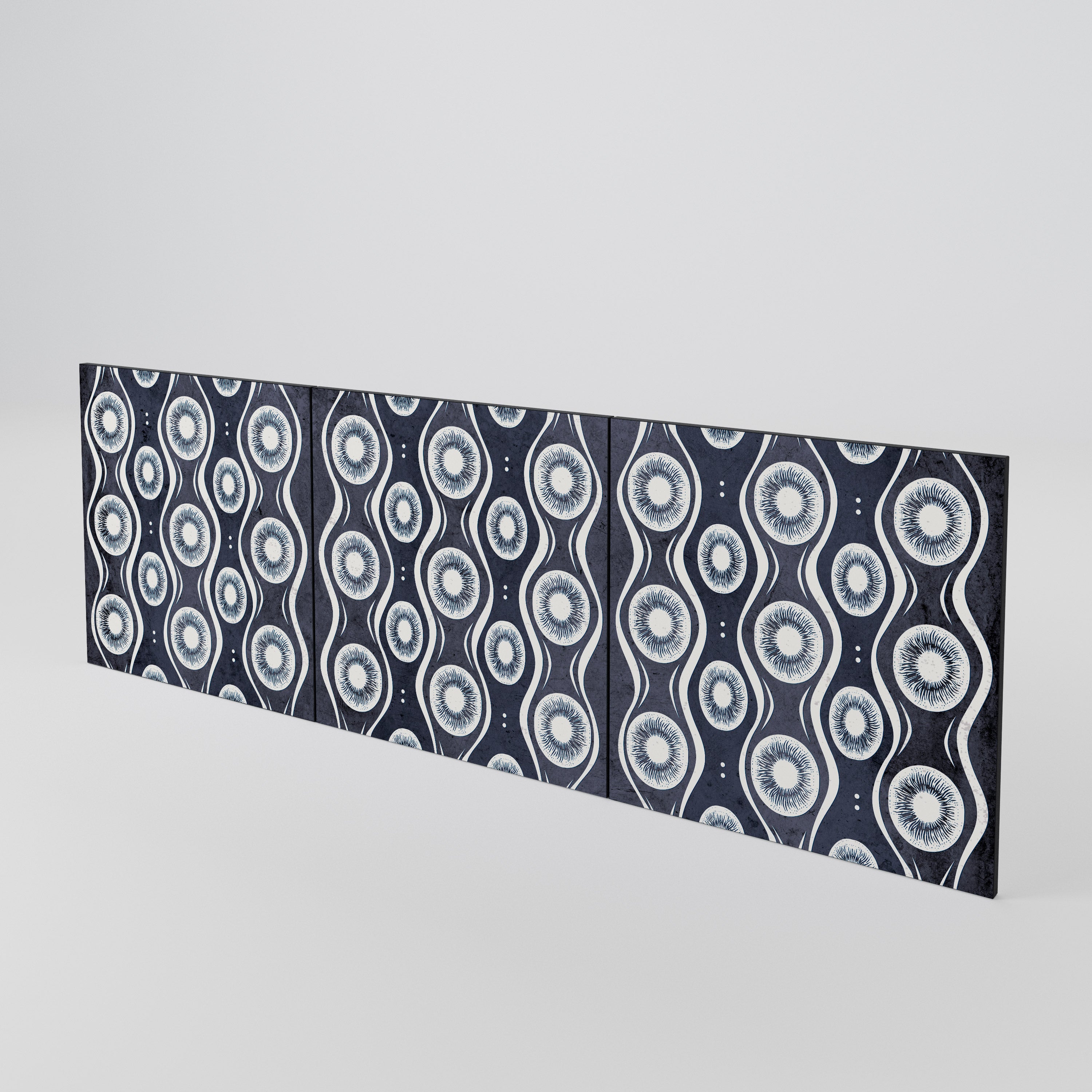 GRAPHITE EYES Conjunto de 3 Portas para Aparador