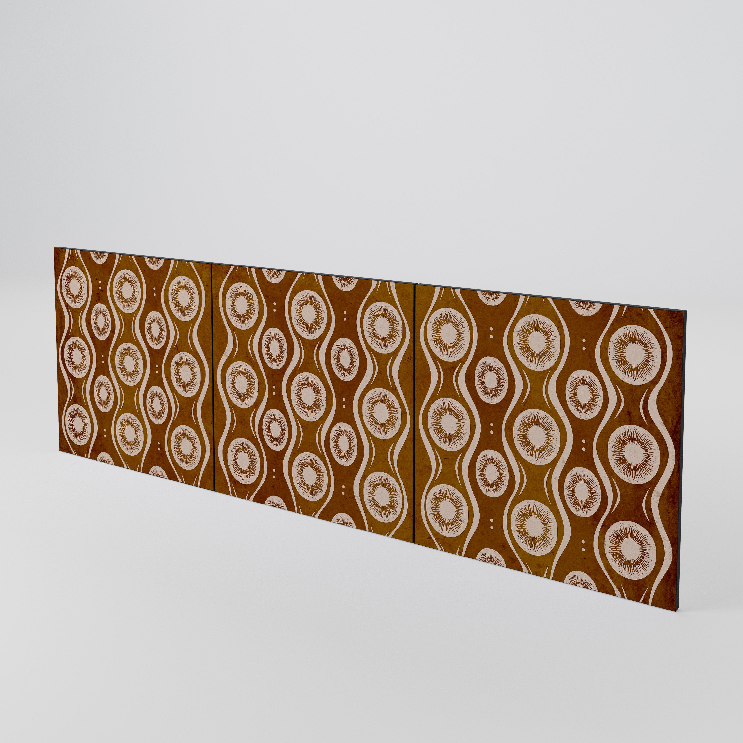 BROWN EYES Conjunto de 3 Portas para Aparador