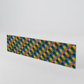 PAINTED SQUARES MIX 3-Piece TV Cabinet Door Set