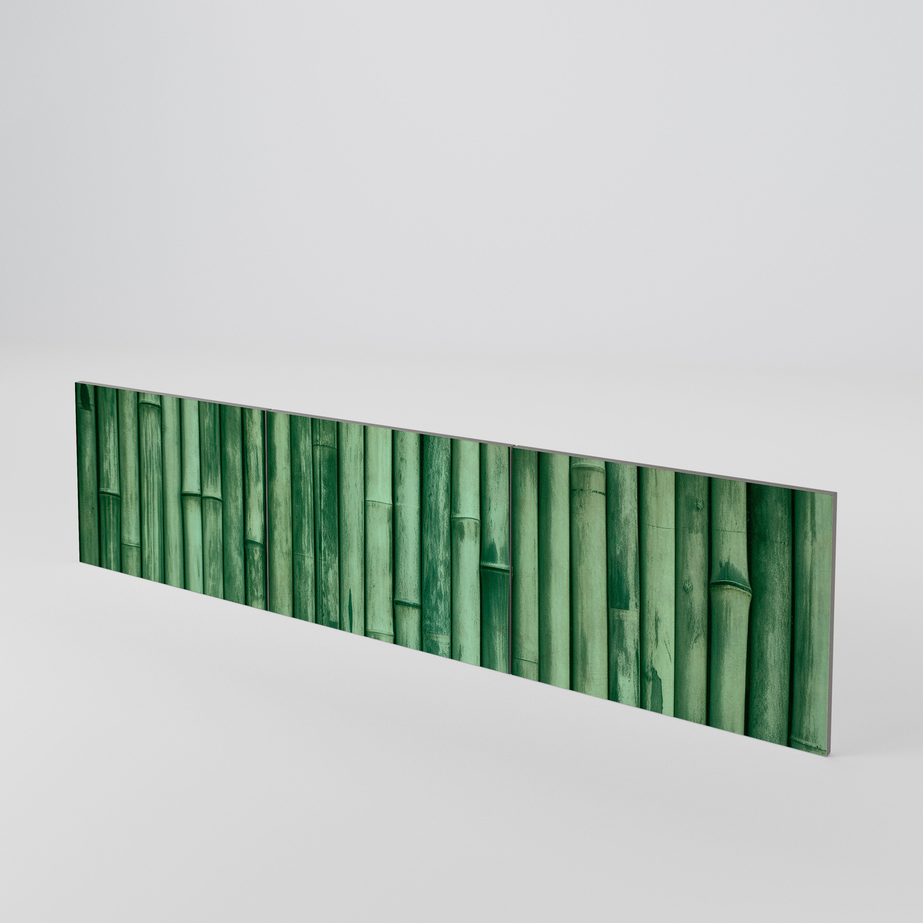 NATURAL GREEN 3-Piece TV Cabinet Door Set