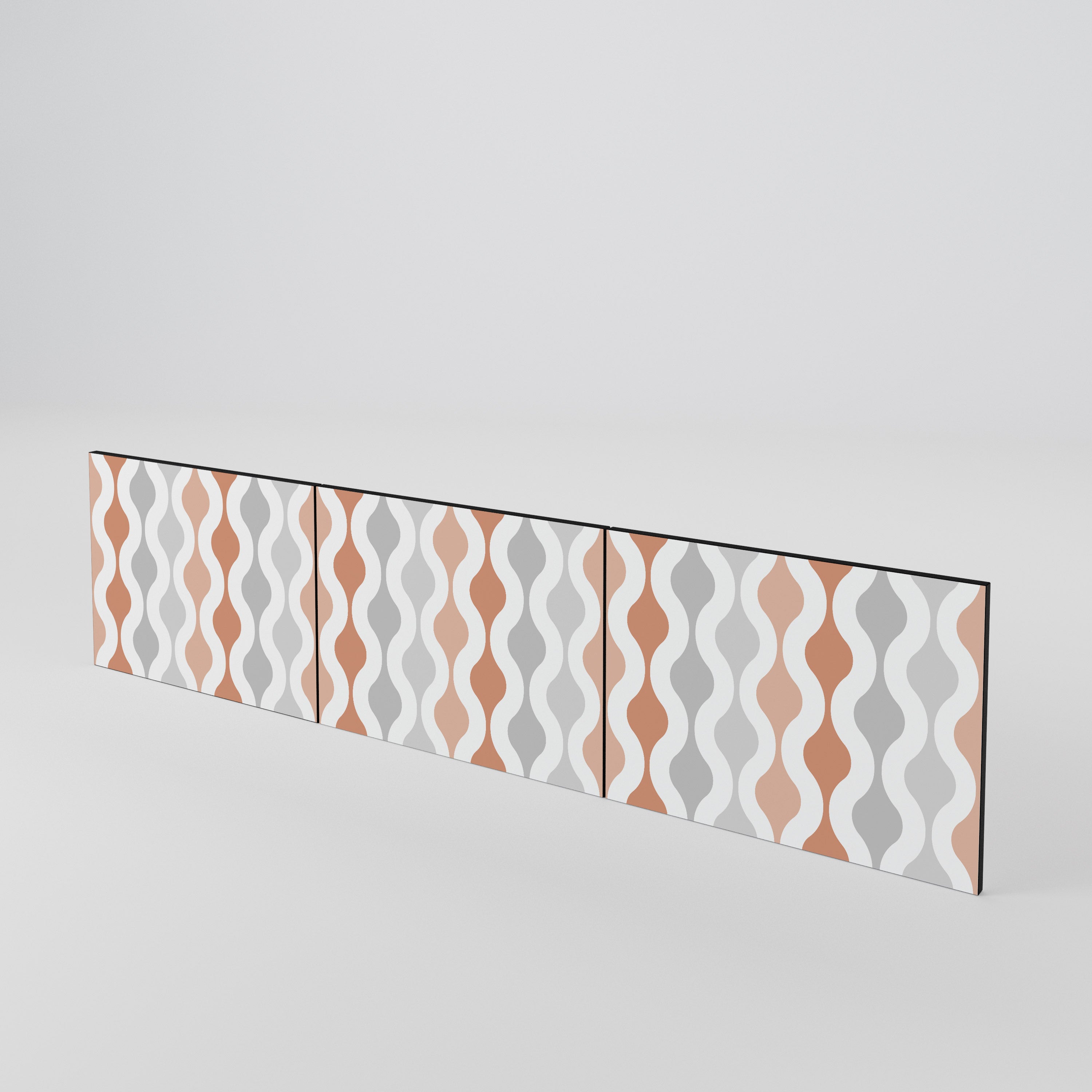 HAZY NOSTALGIA Conjunto de 3 Portas para Móvel de TV