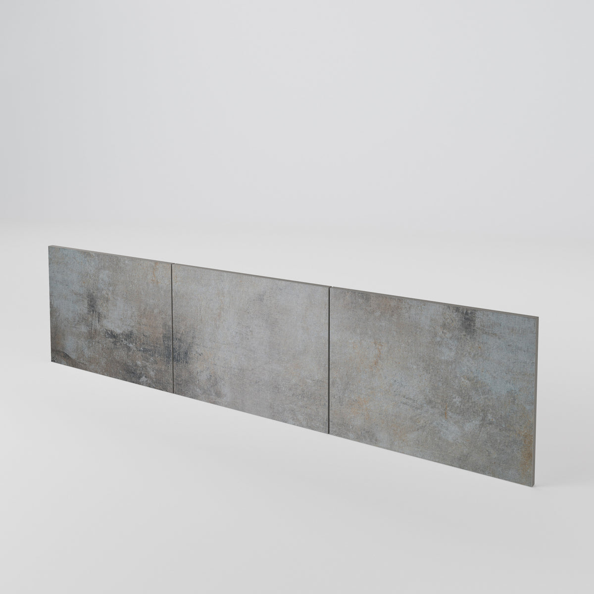 CONCRETE WALL Conjunto de 3 Portas para Móvel de TV