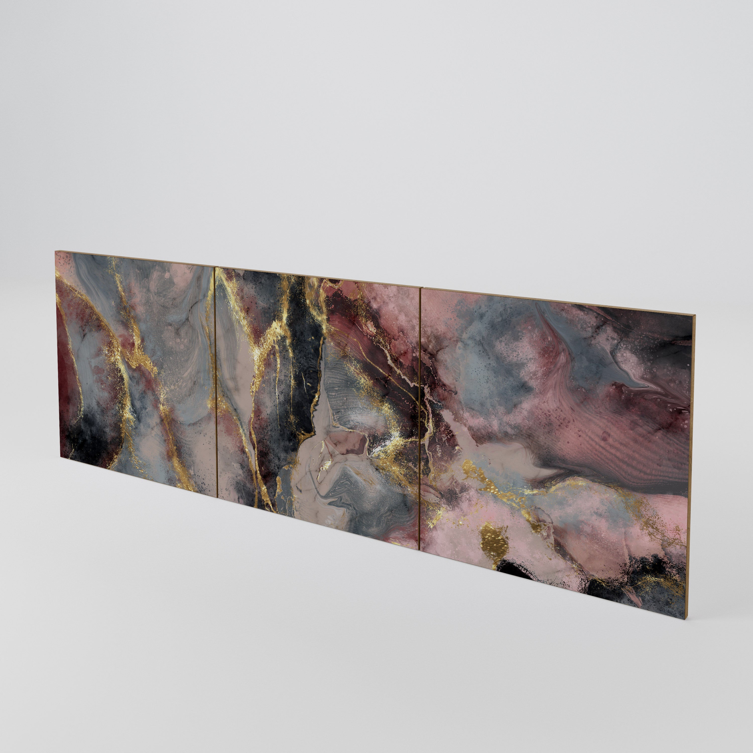 GOLDEN TIDES Conjunto de 3 Portas para Aparador