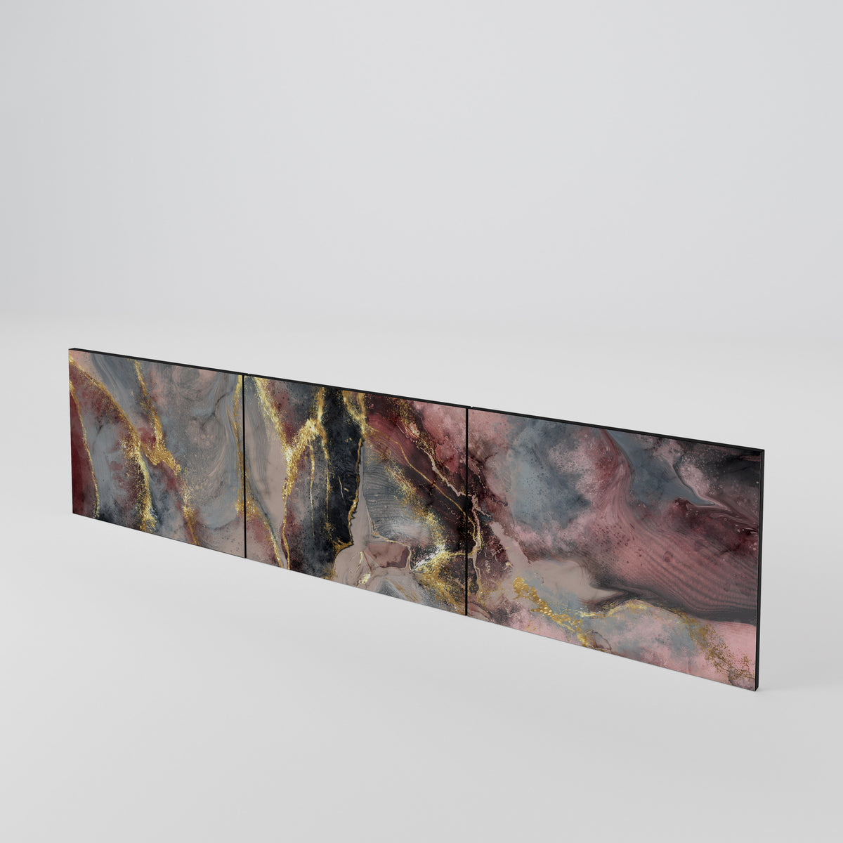 GOLDEN TIDES Conjunto de 3 Portas para Móvel de TV