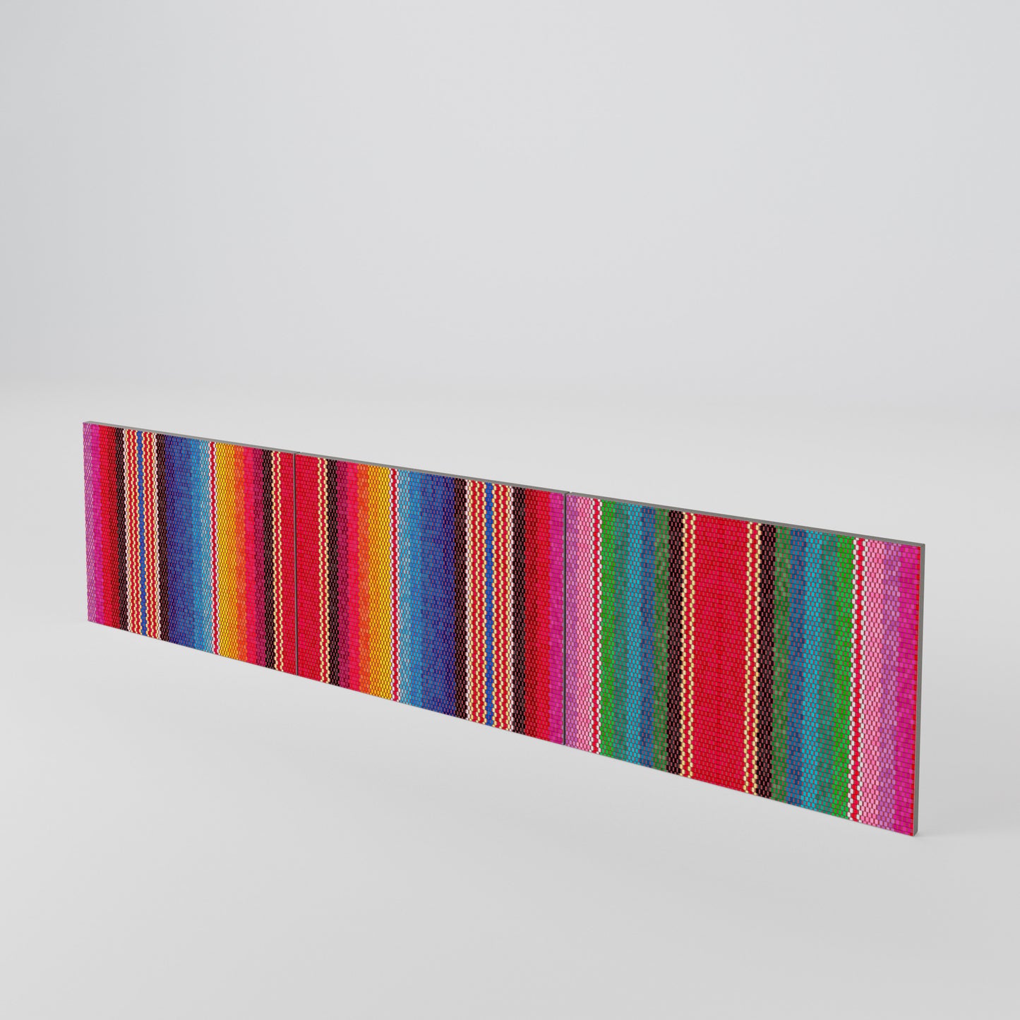 ETHNIC MEXICAN Conjunto de 3 Portas para Móvel de TV