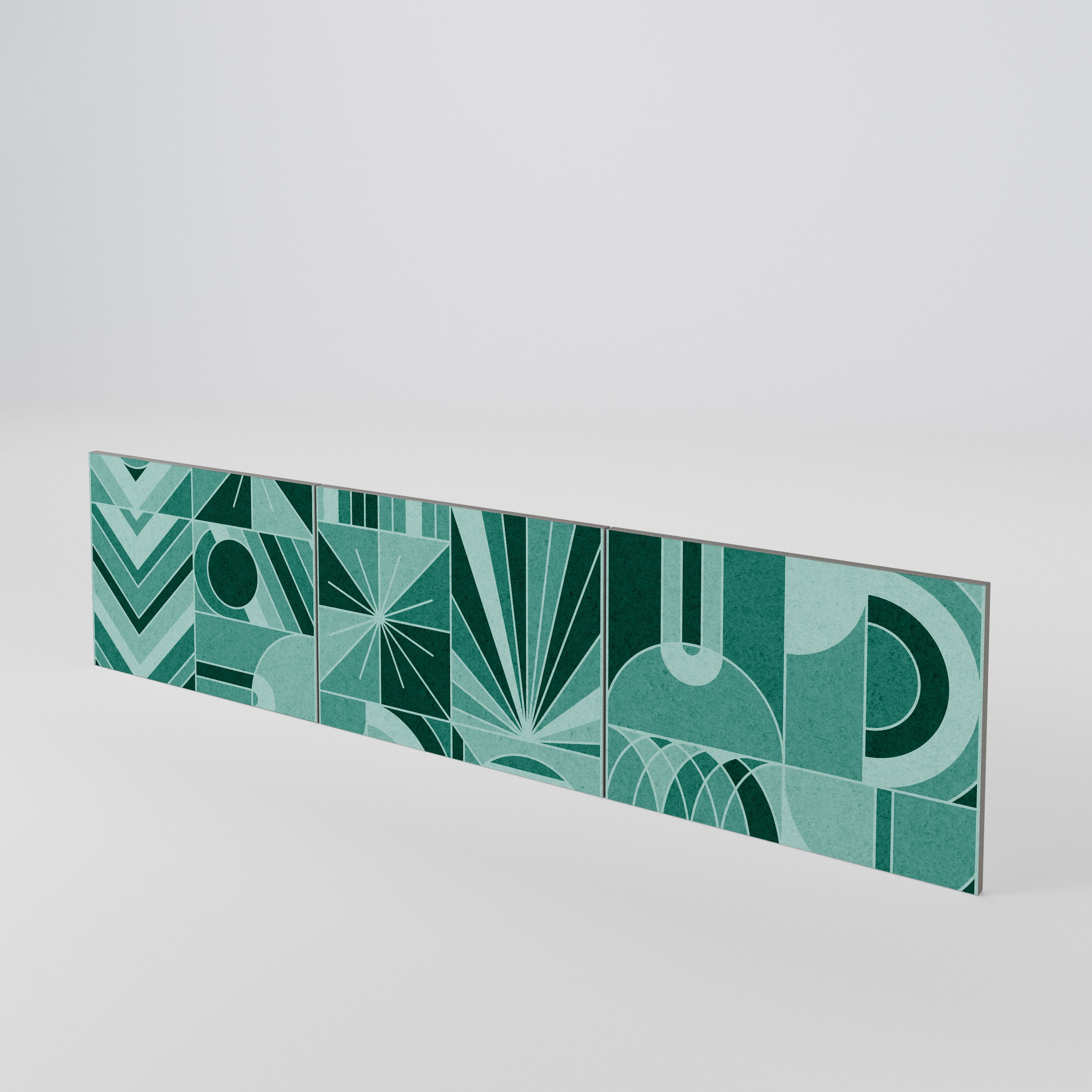 HARMONIC GRID Conjunto de 3 Portas para Móvel de TV