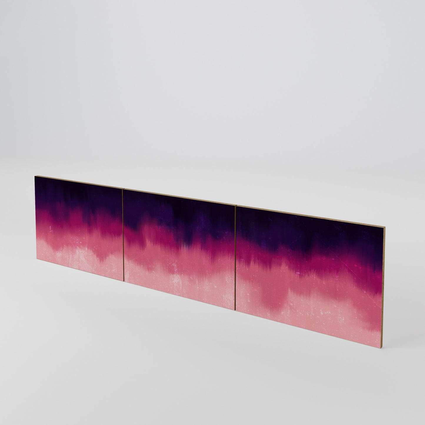 AURORA BOREALIS Conjunto de 3 Portas para Móvel de TV