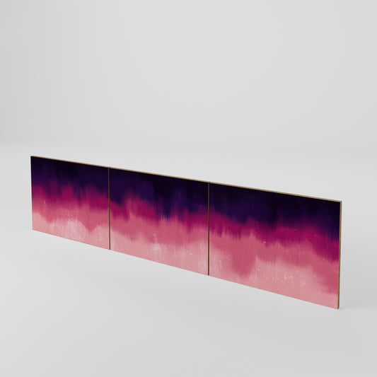 AURORA BOREALIS 3-Piece TV Cabinet Door Set