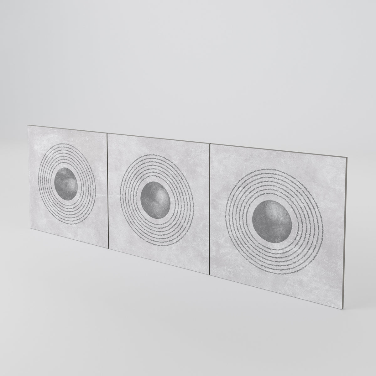 SOLID CIRCLES Conjunto de 3 Portas para Aparador