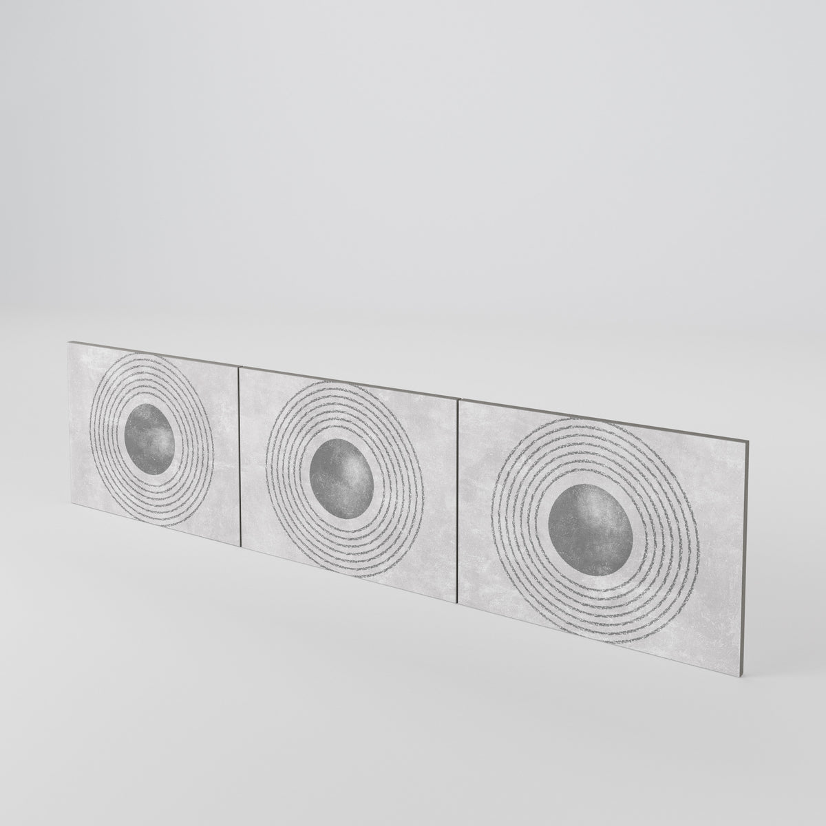 SOLID CIRCLES Conjunto de 3 Portas para Móvel de TV