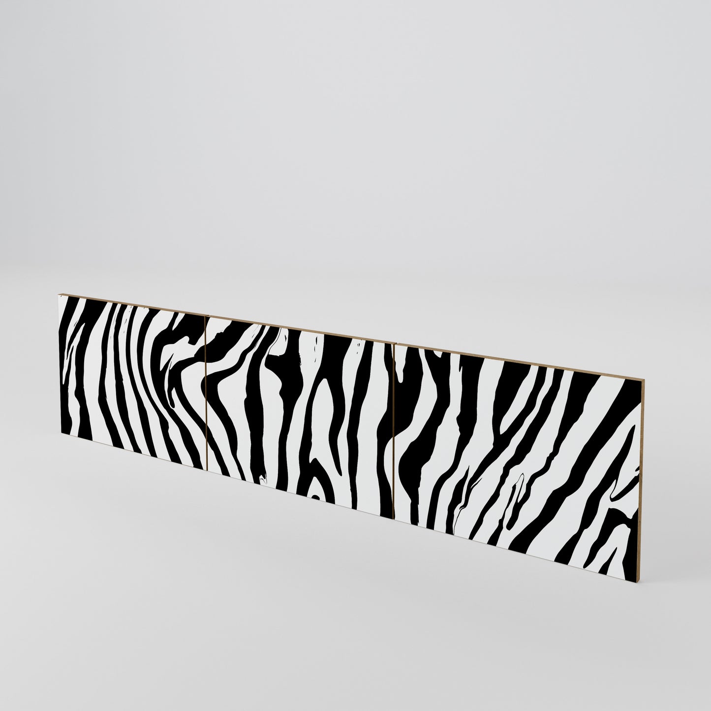 SPLENDID ZEBRA Conjunto de 3 Portas para Móvel de TV