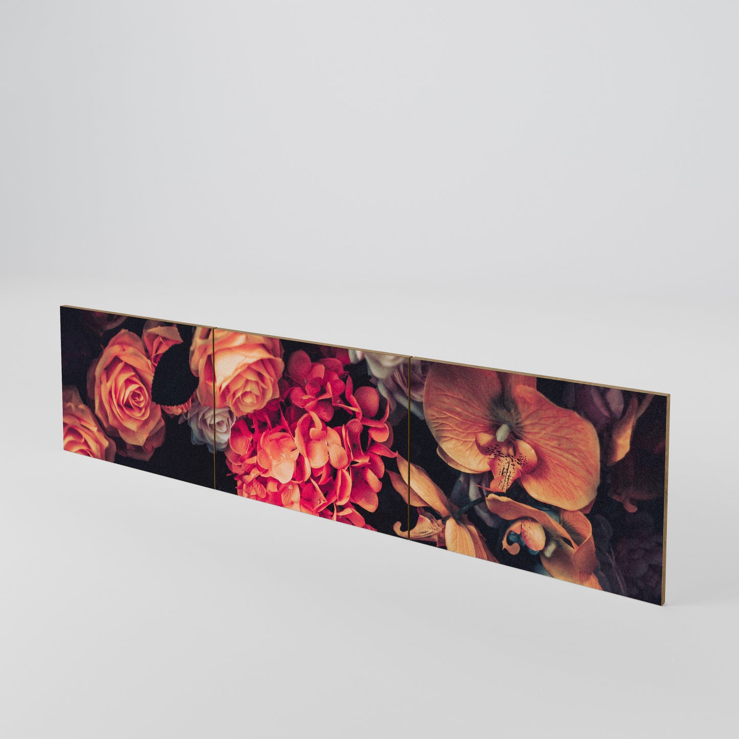 NEVERENDING BLOOM Conjunto de 3 Portas para Móvel de TV